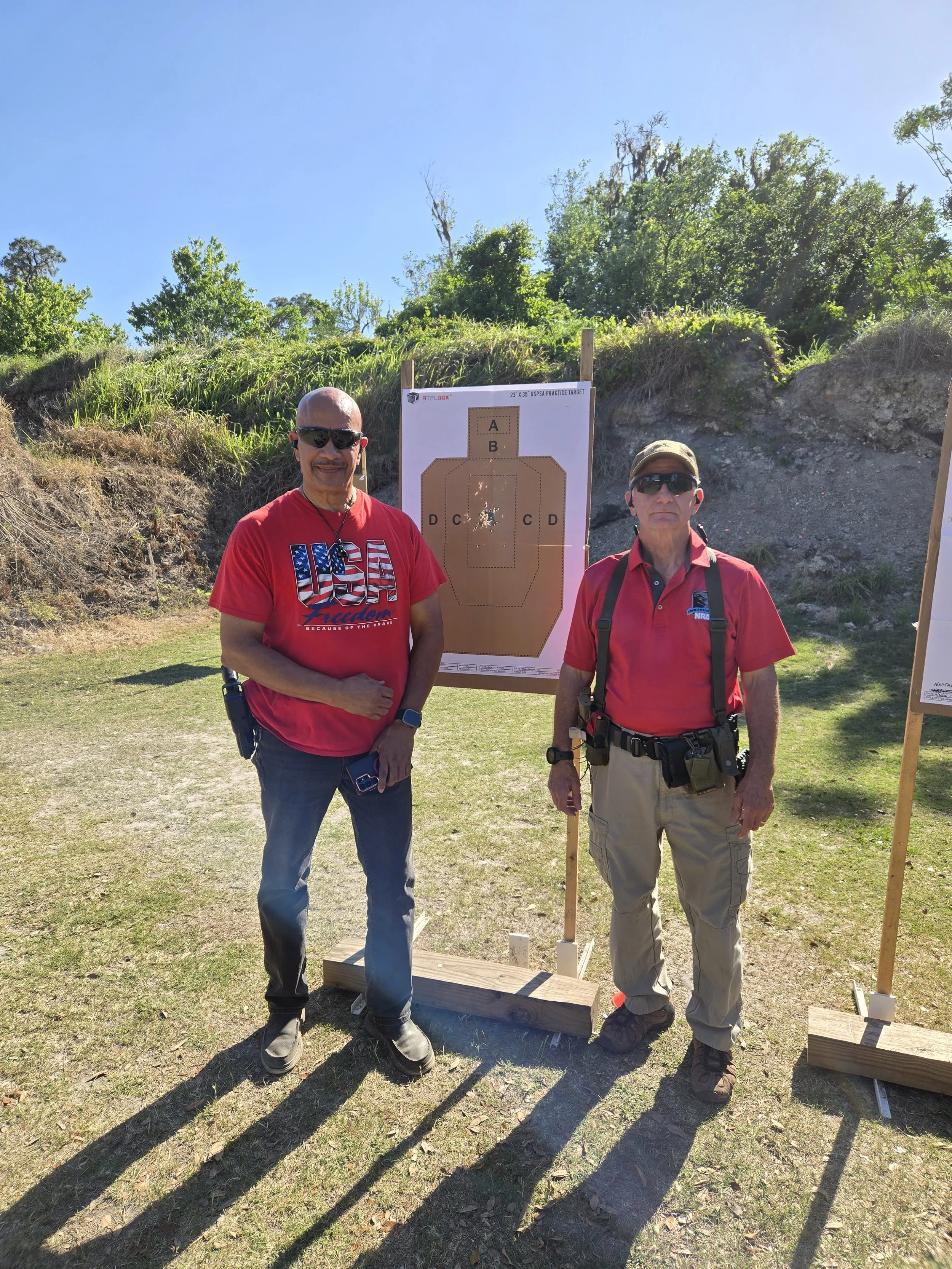 Happy Student, Successful Concealed Carry Course of Fire