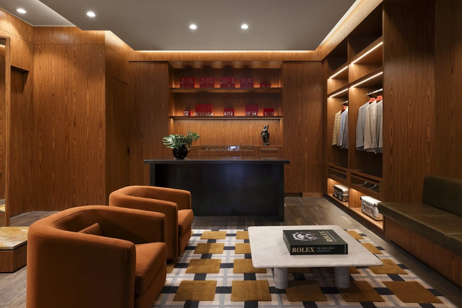 the micro-universe of luxury menswear