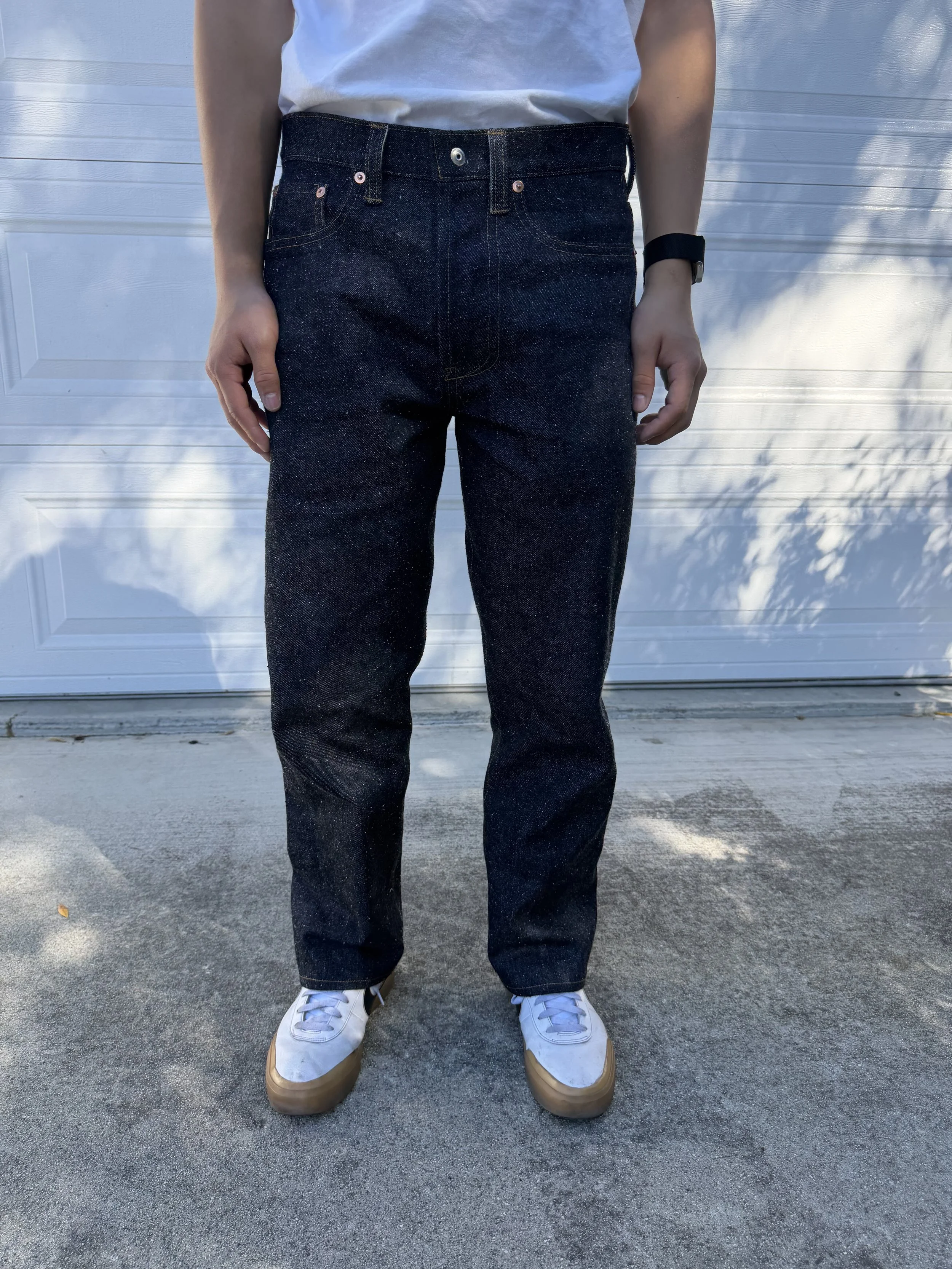 14oz indigo nep selvedge denim jeans