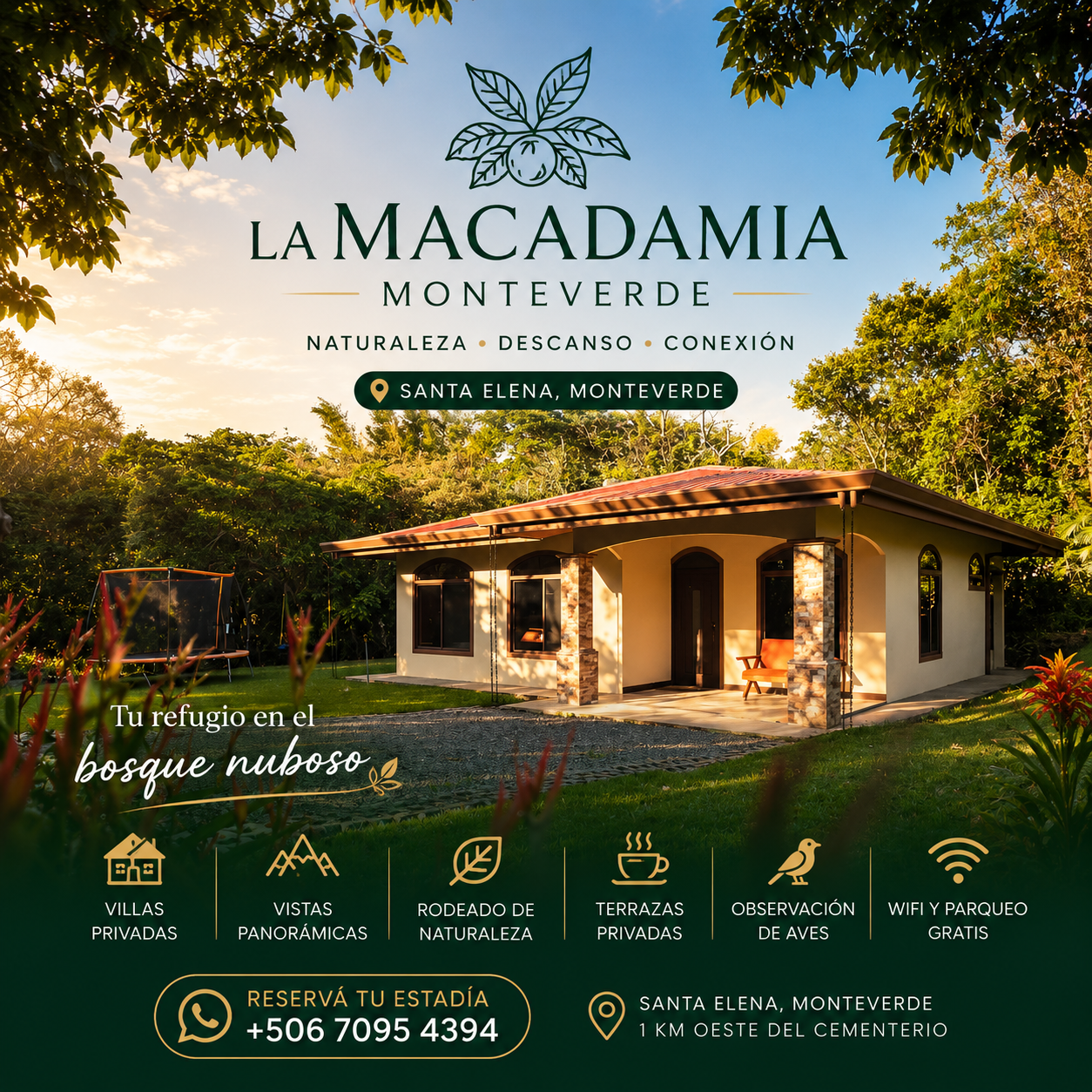Monteverde  Villas y Jardines La Macadamia