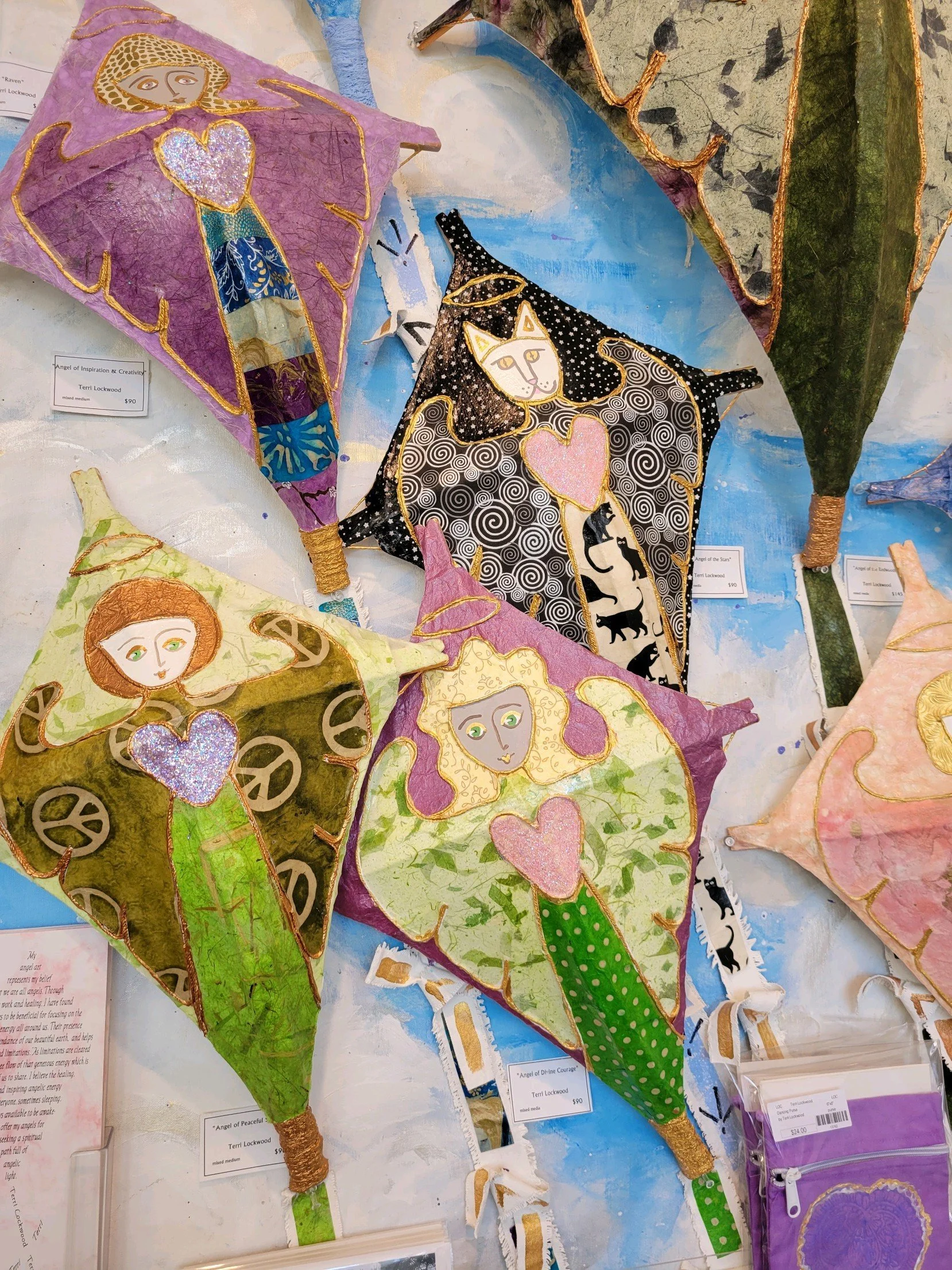 Wall of Angel Kites 1