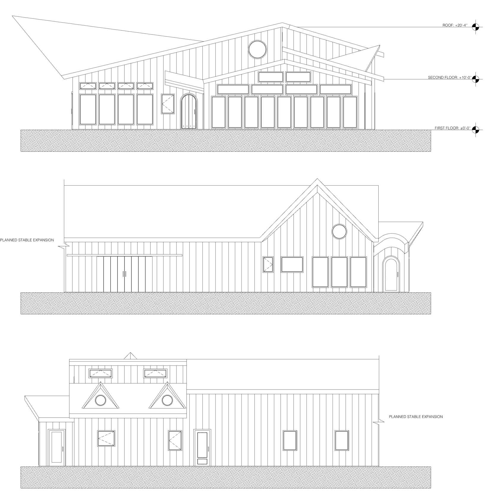 farmhouse design elevations