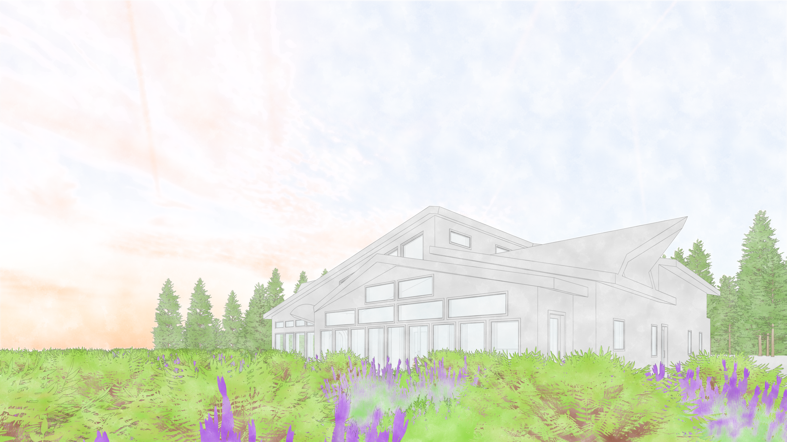 rendering of a residential farmhouse design