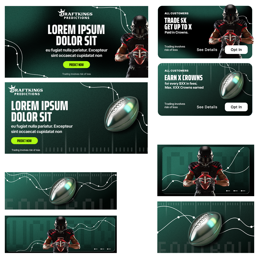 Sport Template Design for CRM
