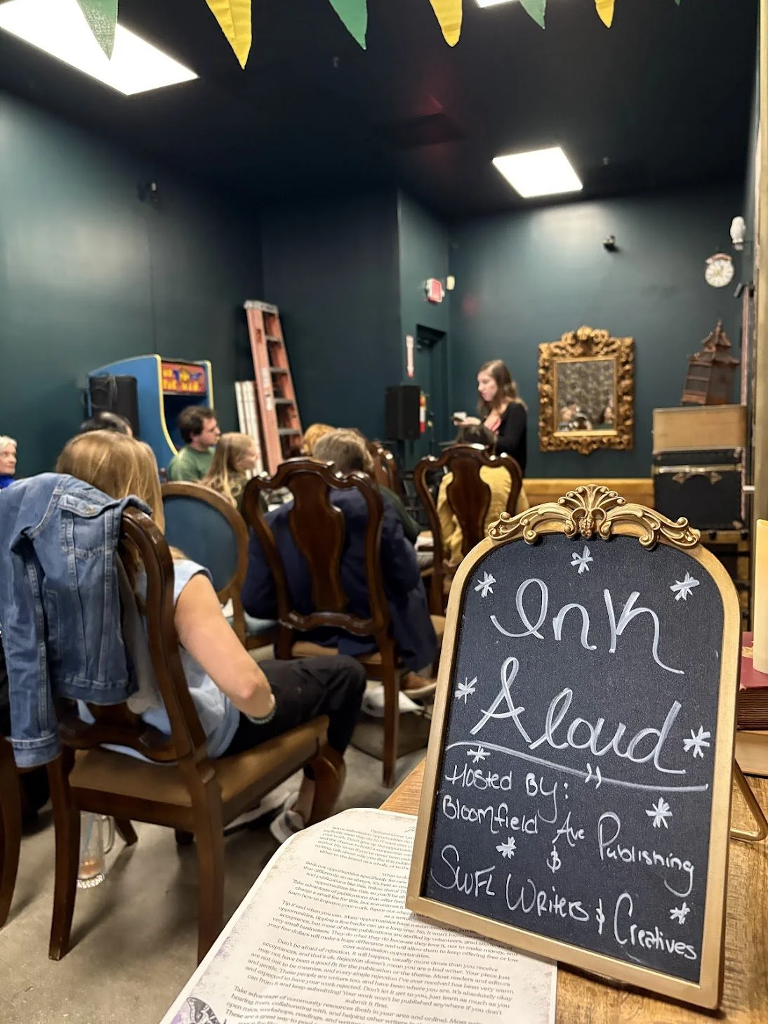 Ink Aloud Open Mic