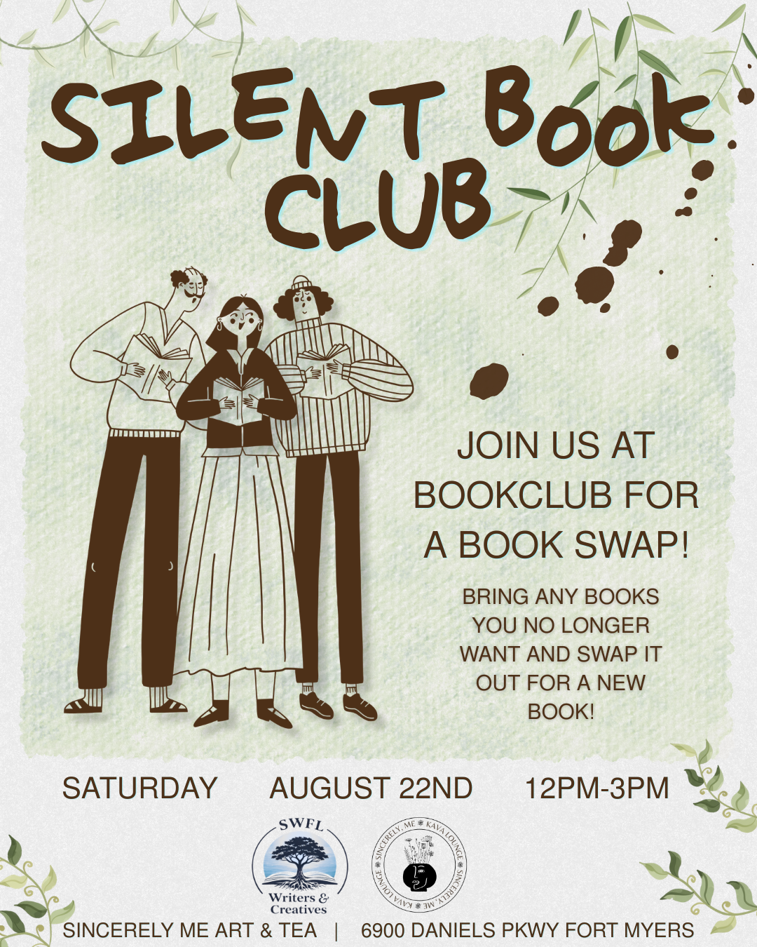 Silent Book Club &amp; Book Swap