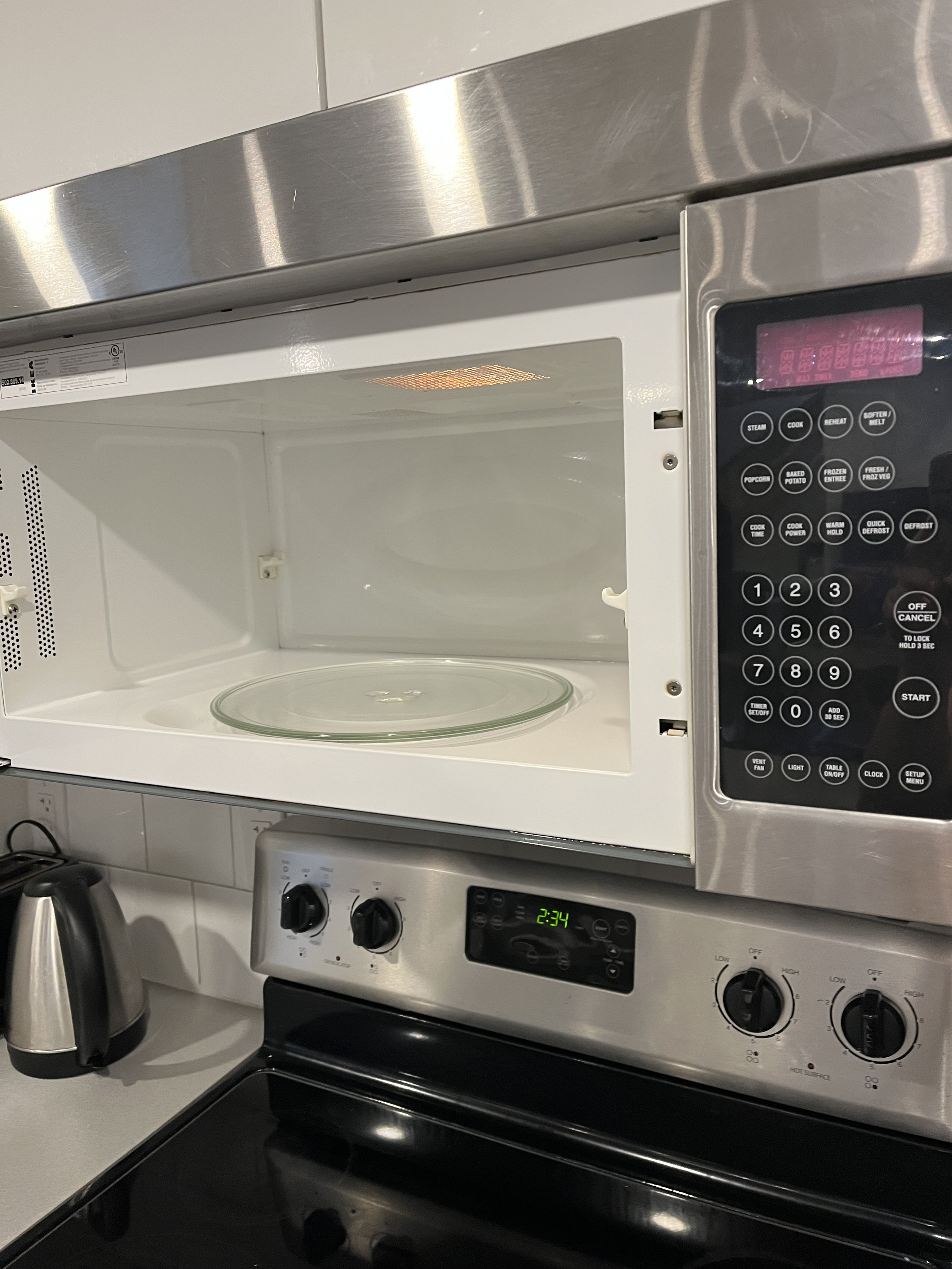 Microwaves are thouroughly detailed.