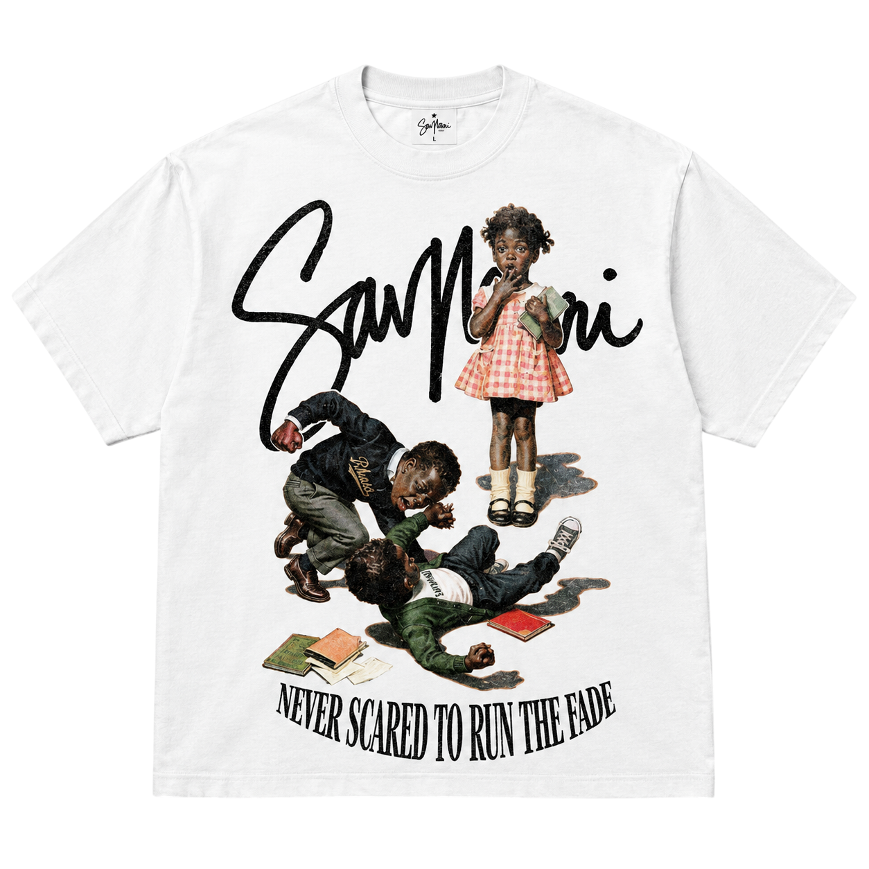 Never Scared to Run a Fade Tee