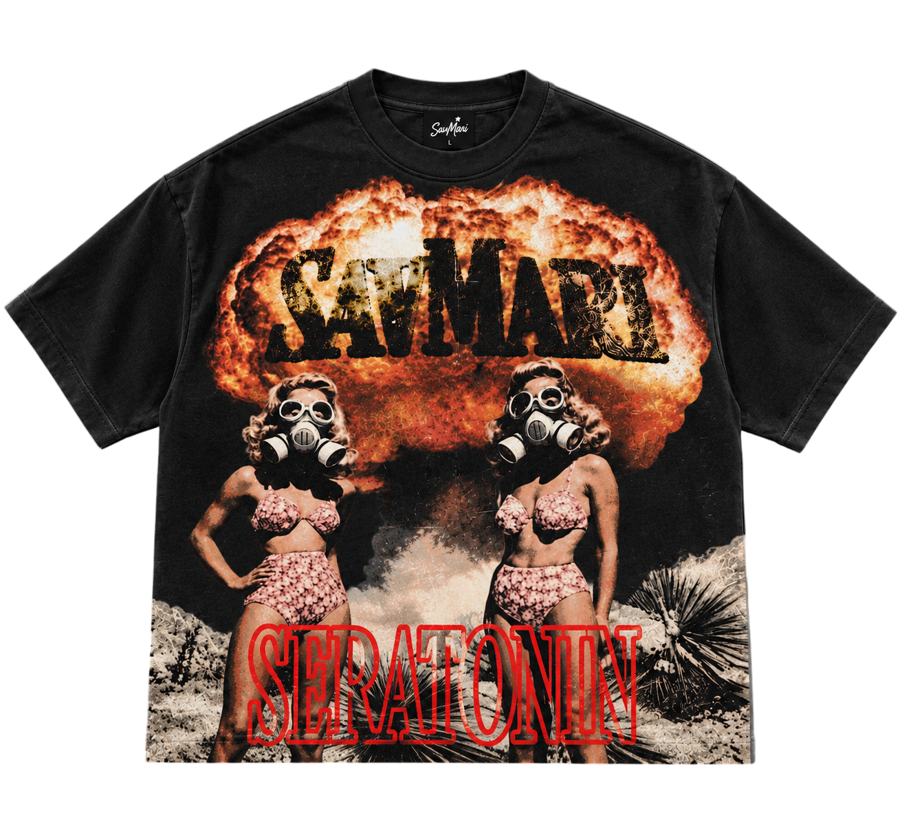 SavMari Mushroom Cloud Graphic Tee-Photoroom.png