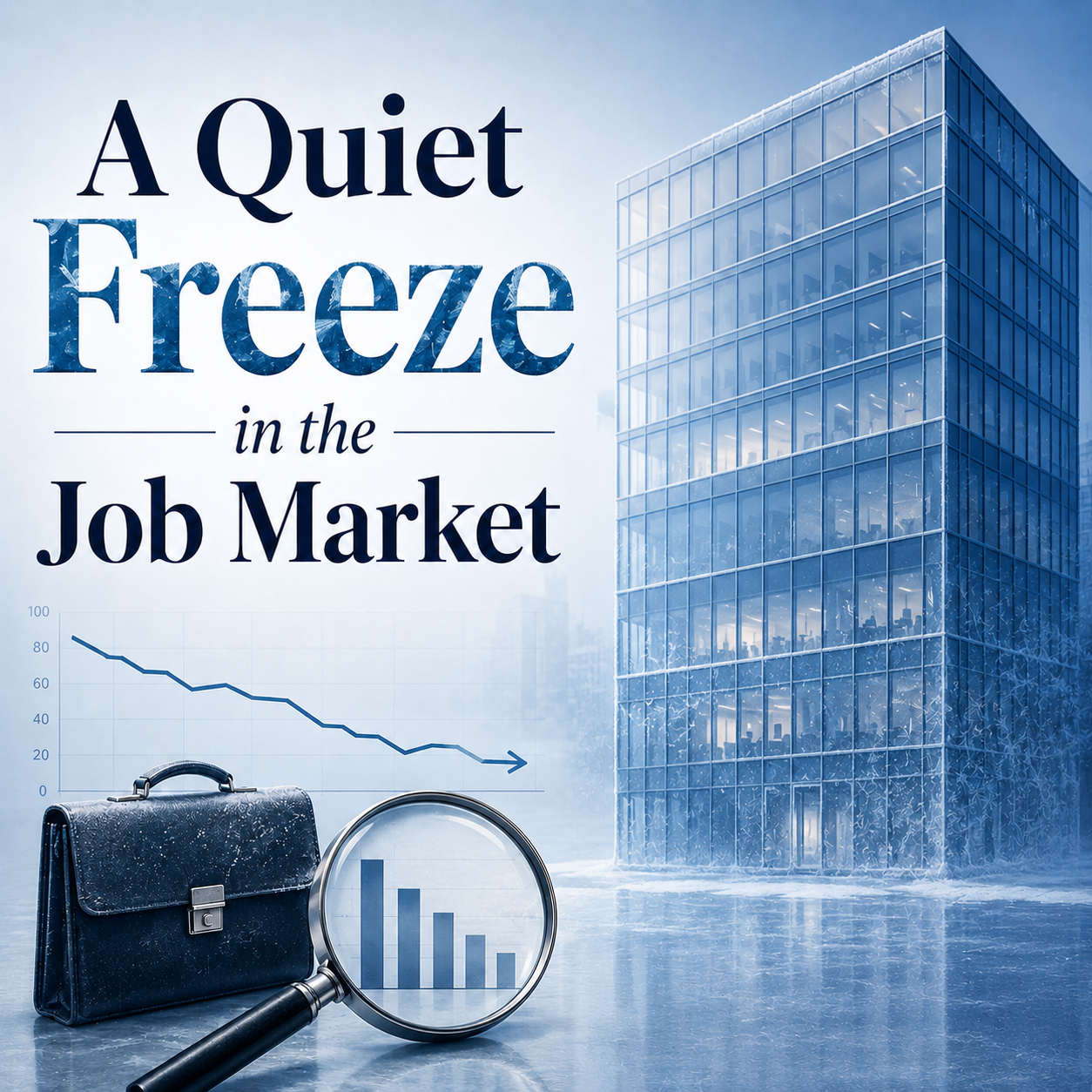 A quiet freeze in the job market