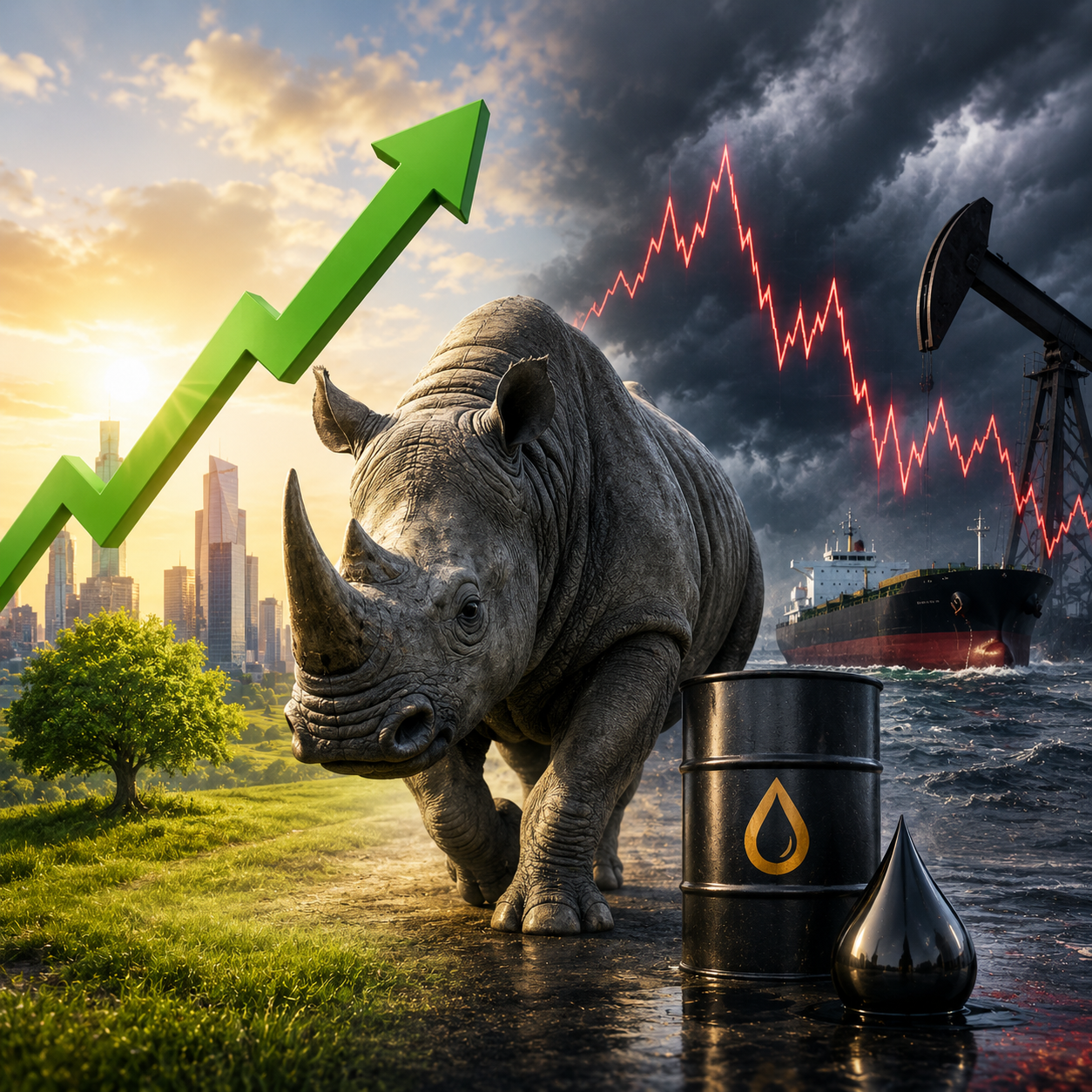 Weak Jobs, Volatile Oil