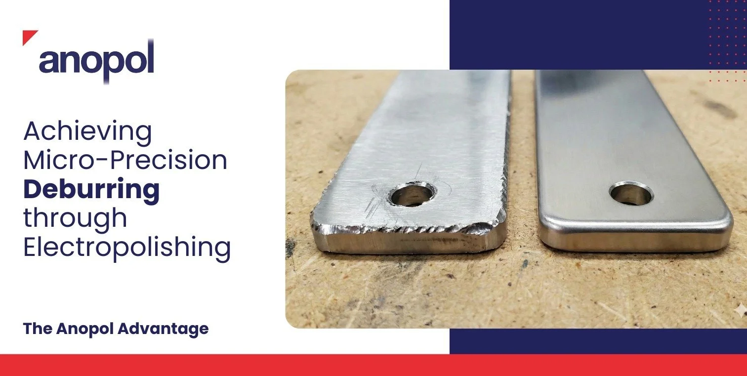 Achieving Micro-Precision Deburring through Electropolishing