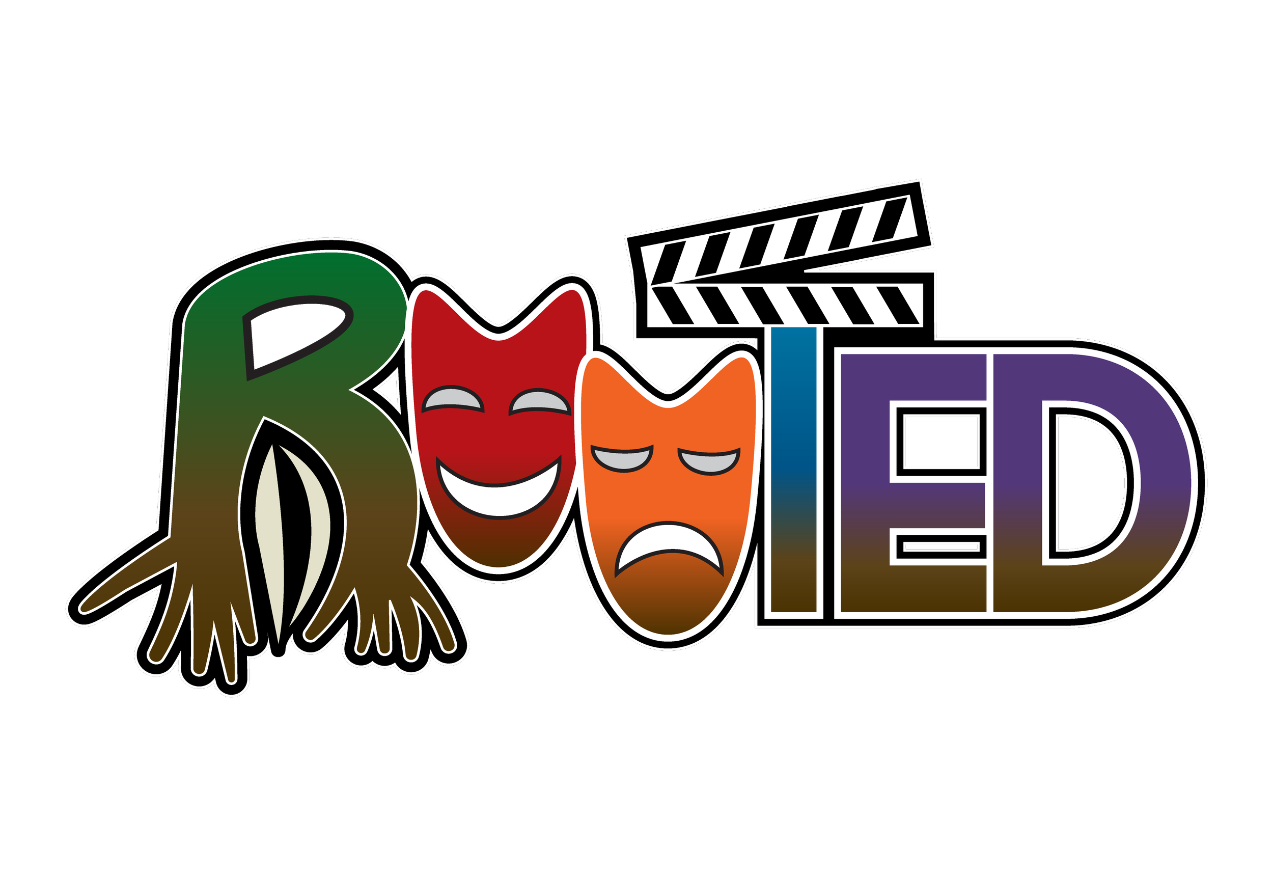 Colorful text that says "Revised" with stylized letter designs and a construction barrier graphic.