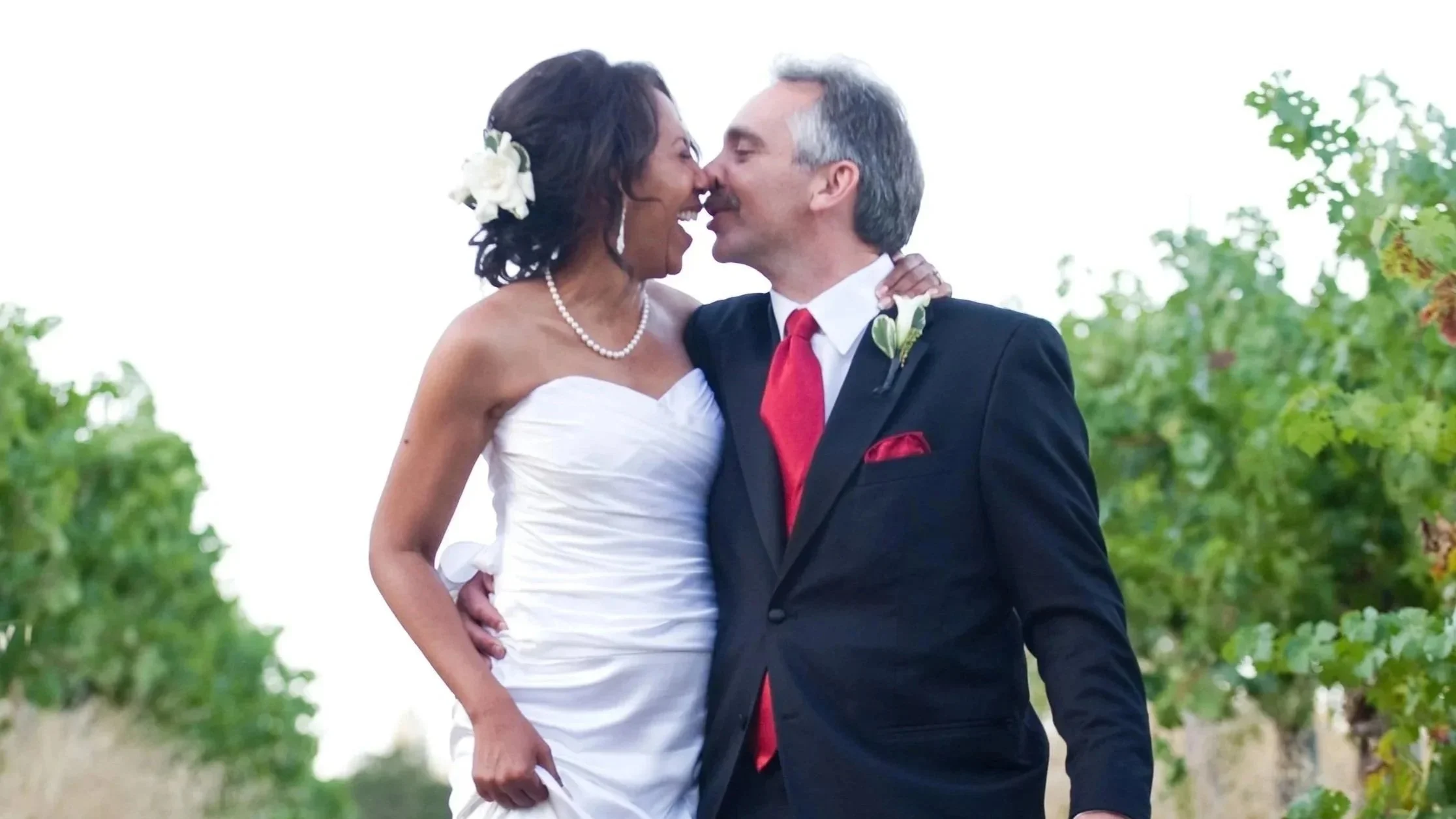 Joy & Brian wedding day