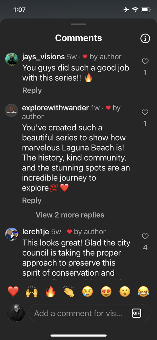Community response
