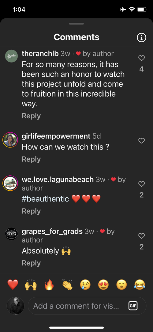 Community response