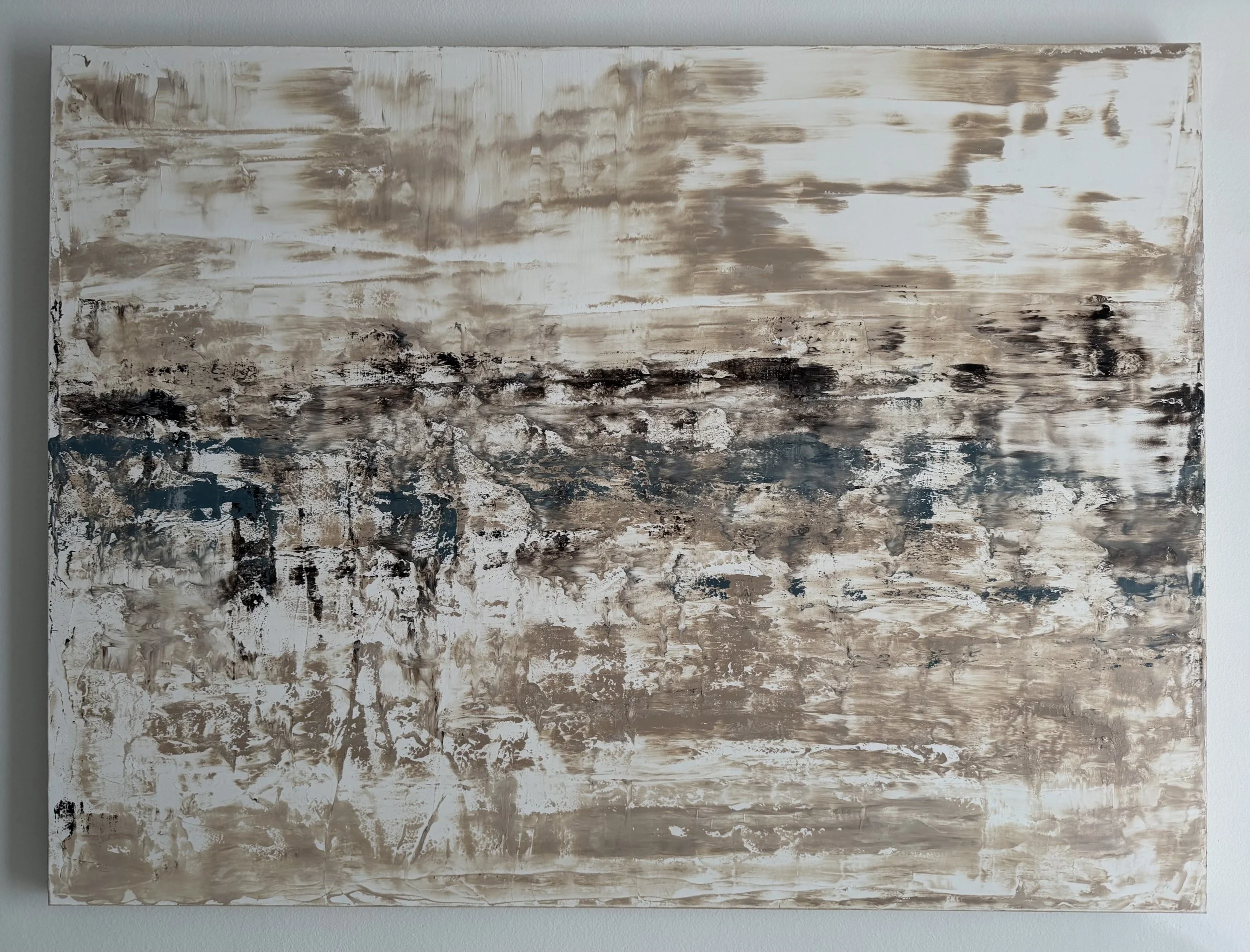 Ground Line - 36 x 48 in