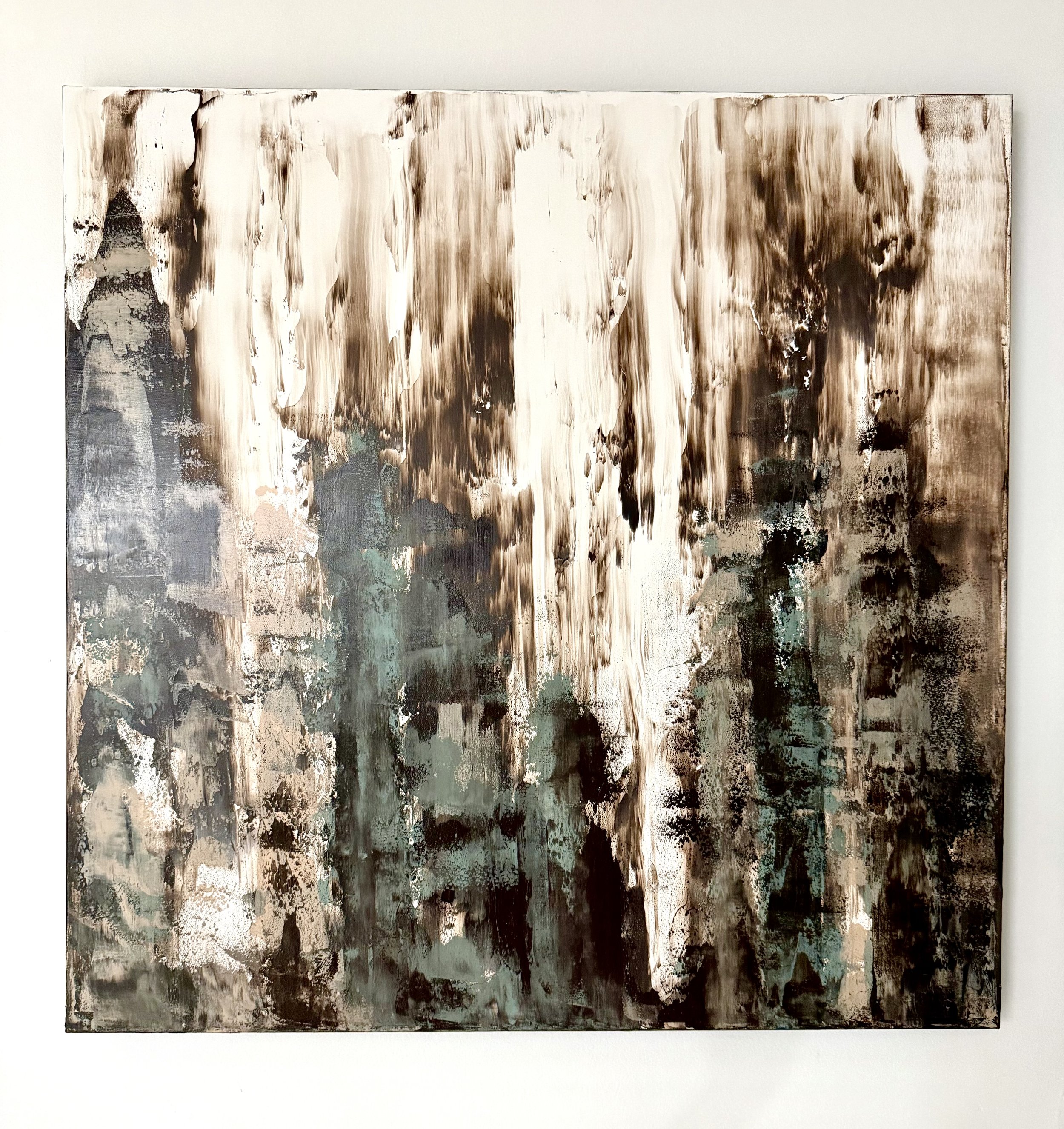 Erosion Field - 36 x 36 in