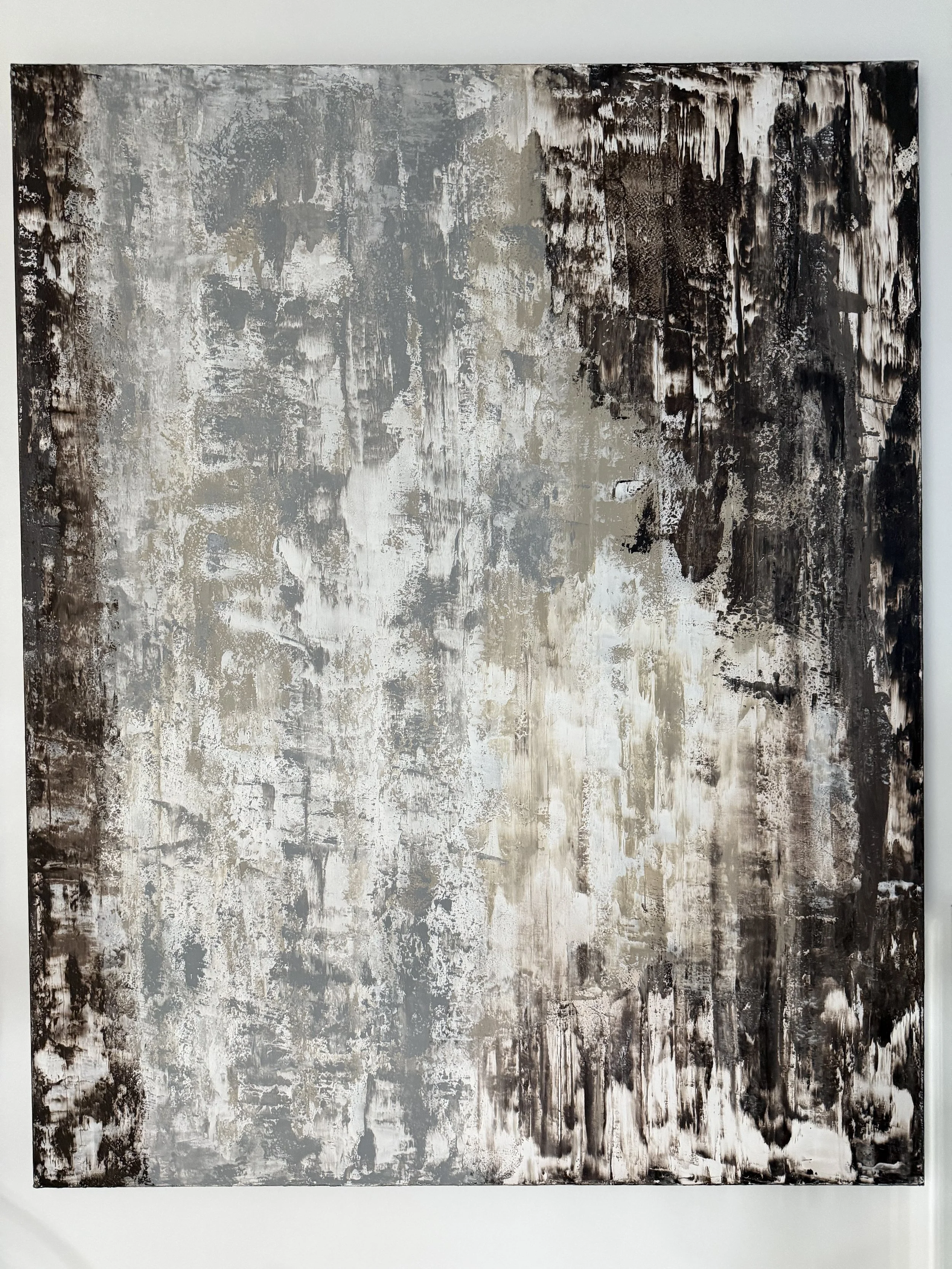 Held in time - 48 x 60 in