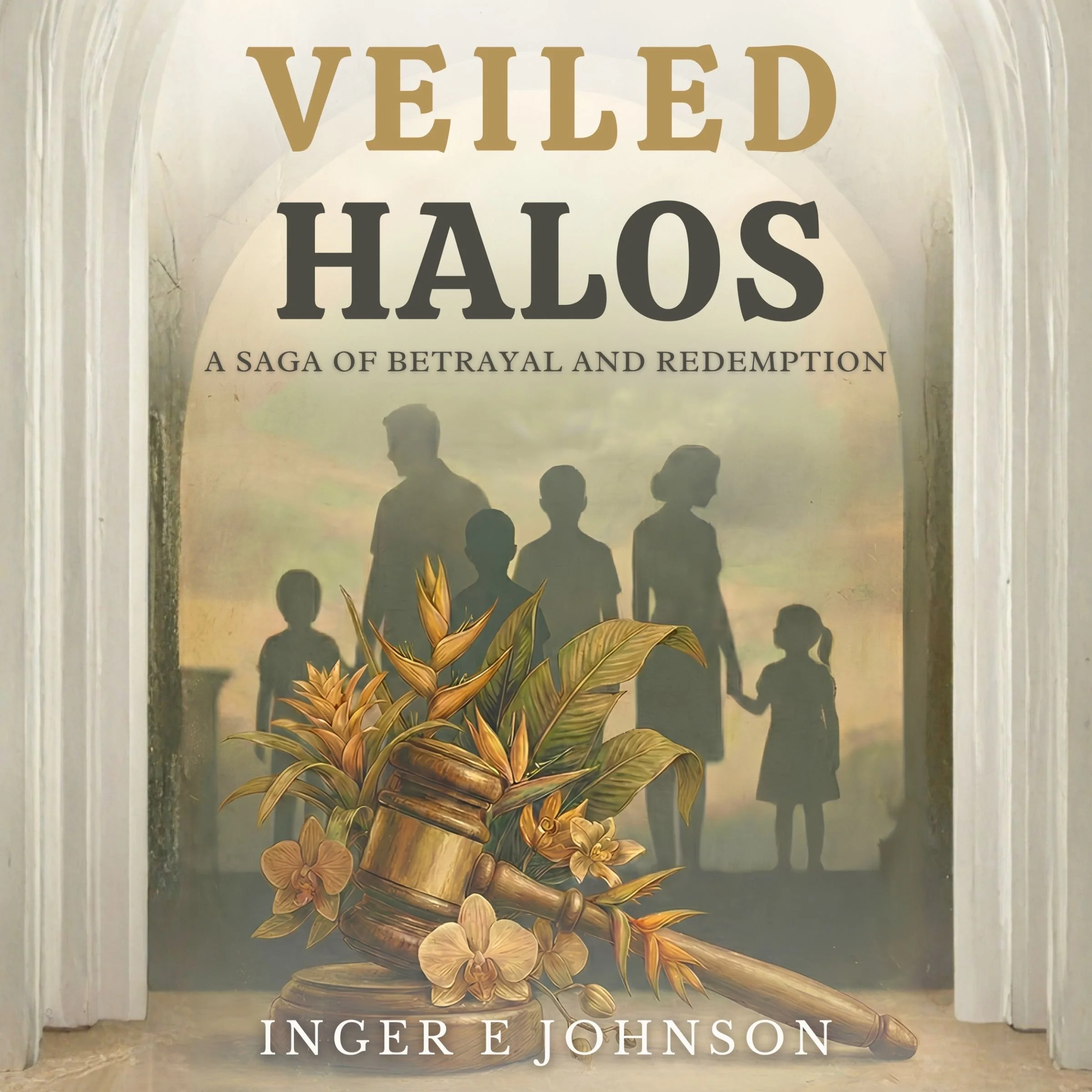 veiled halos audio book cover