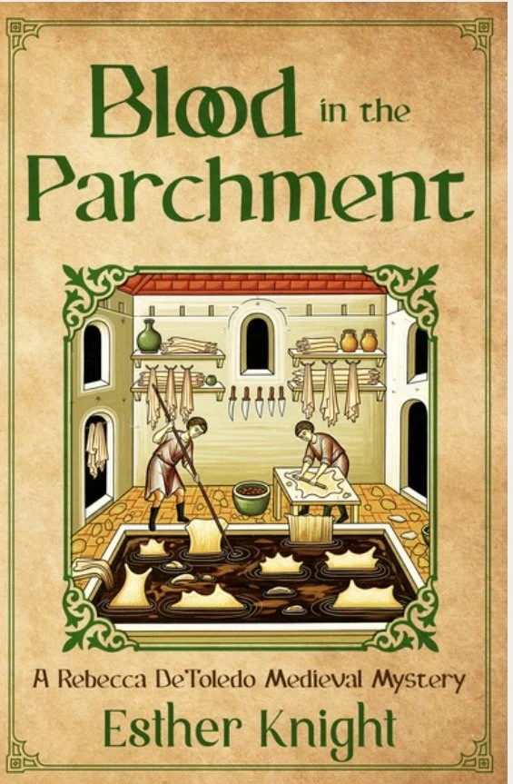 picture of book cover Blood in the Parchment by Esther Knight