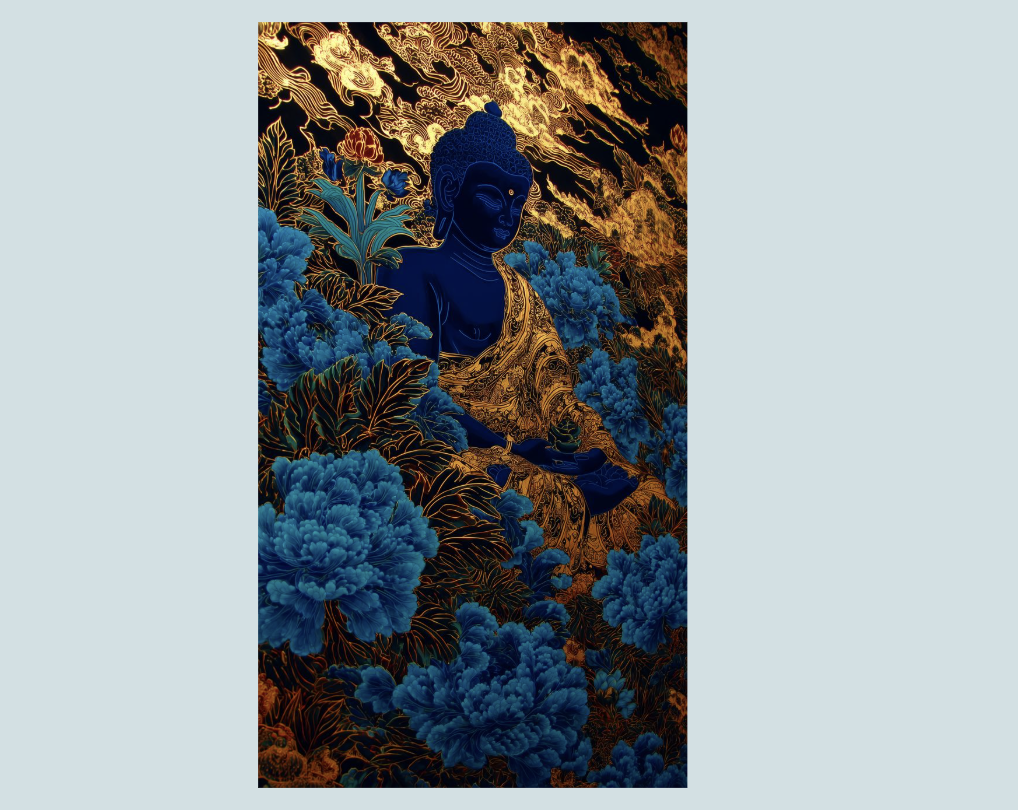 Buddha print