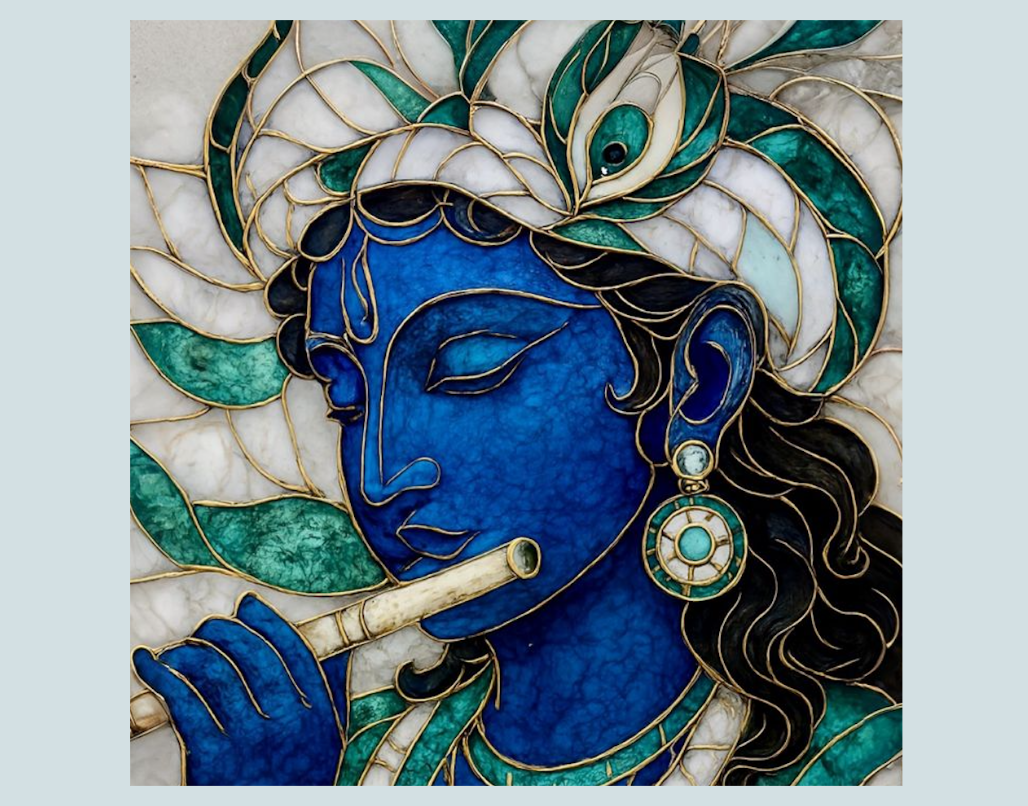 Stained Glass deity