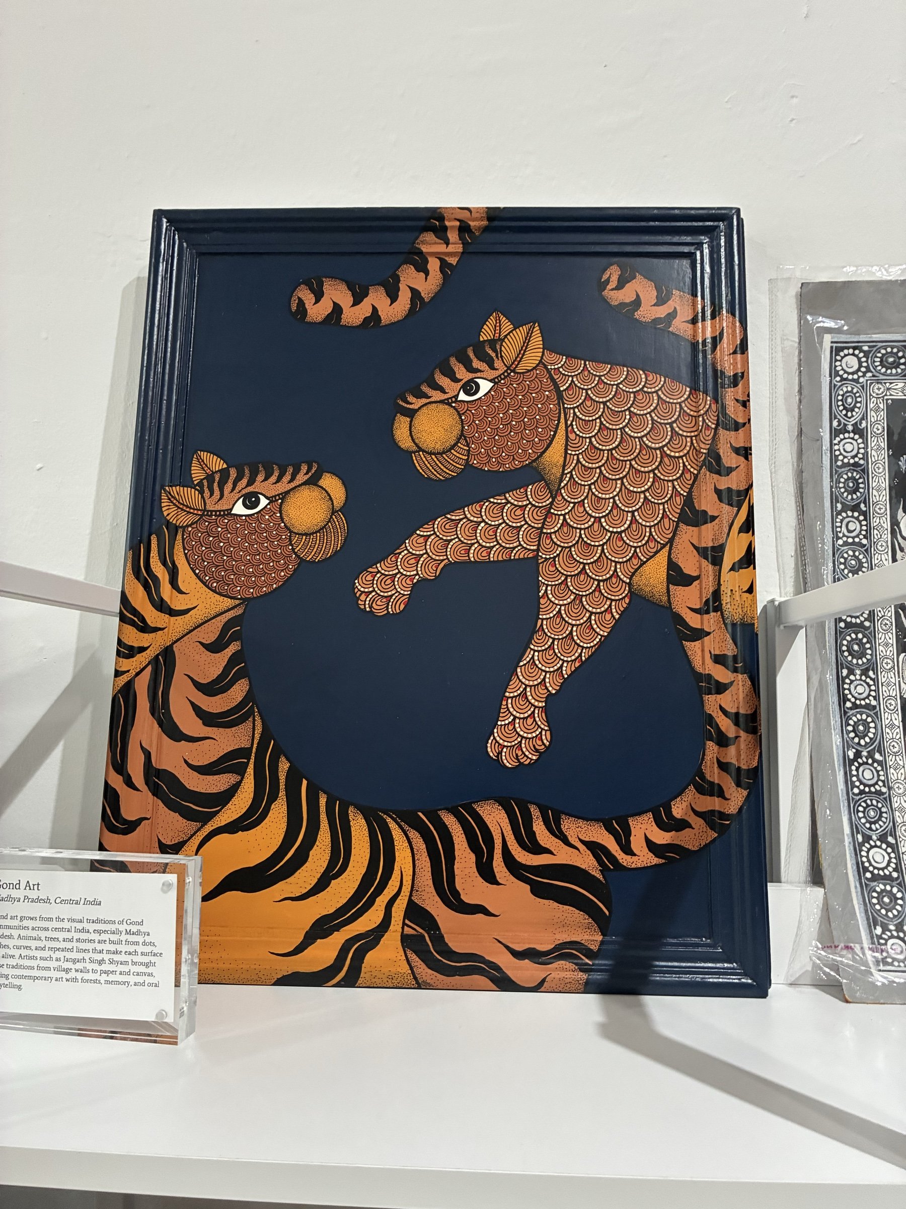 Gond Art Tray