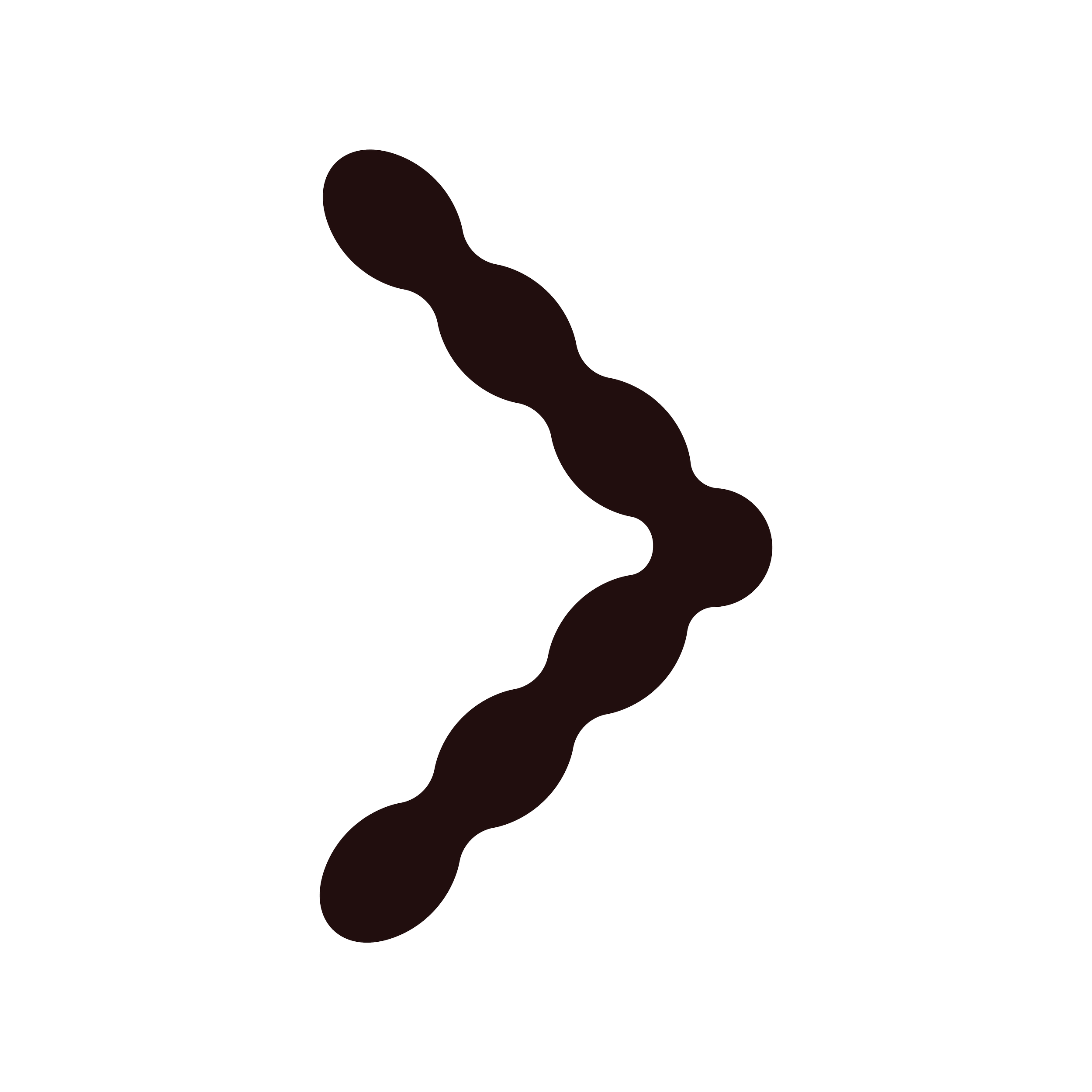 A close-up view of a dark brown, twisted rope or cord against a black background.