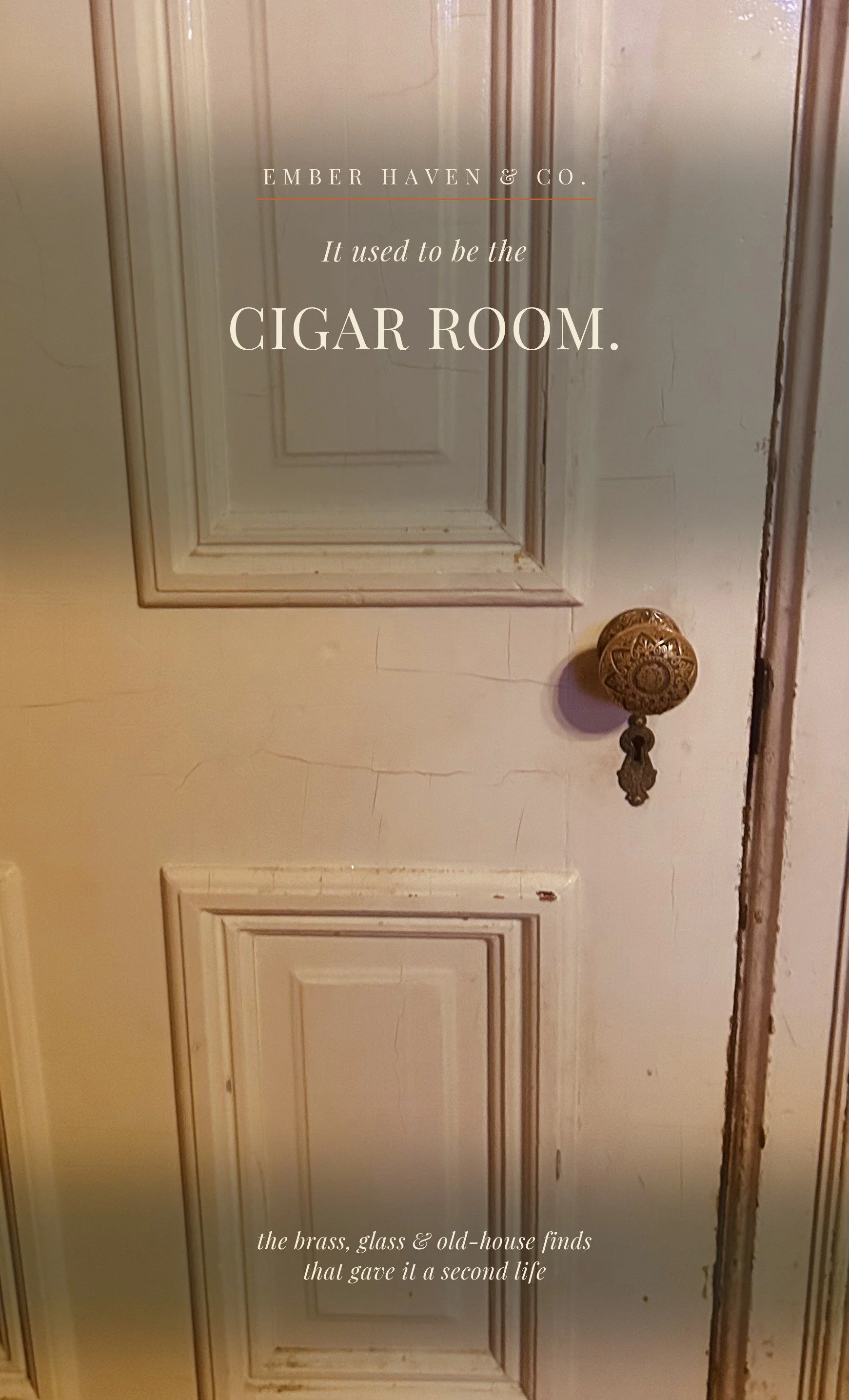 This Was the Cigar Room — and the Reason Why Is the Best Story in the House