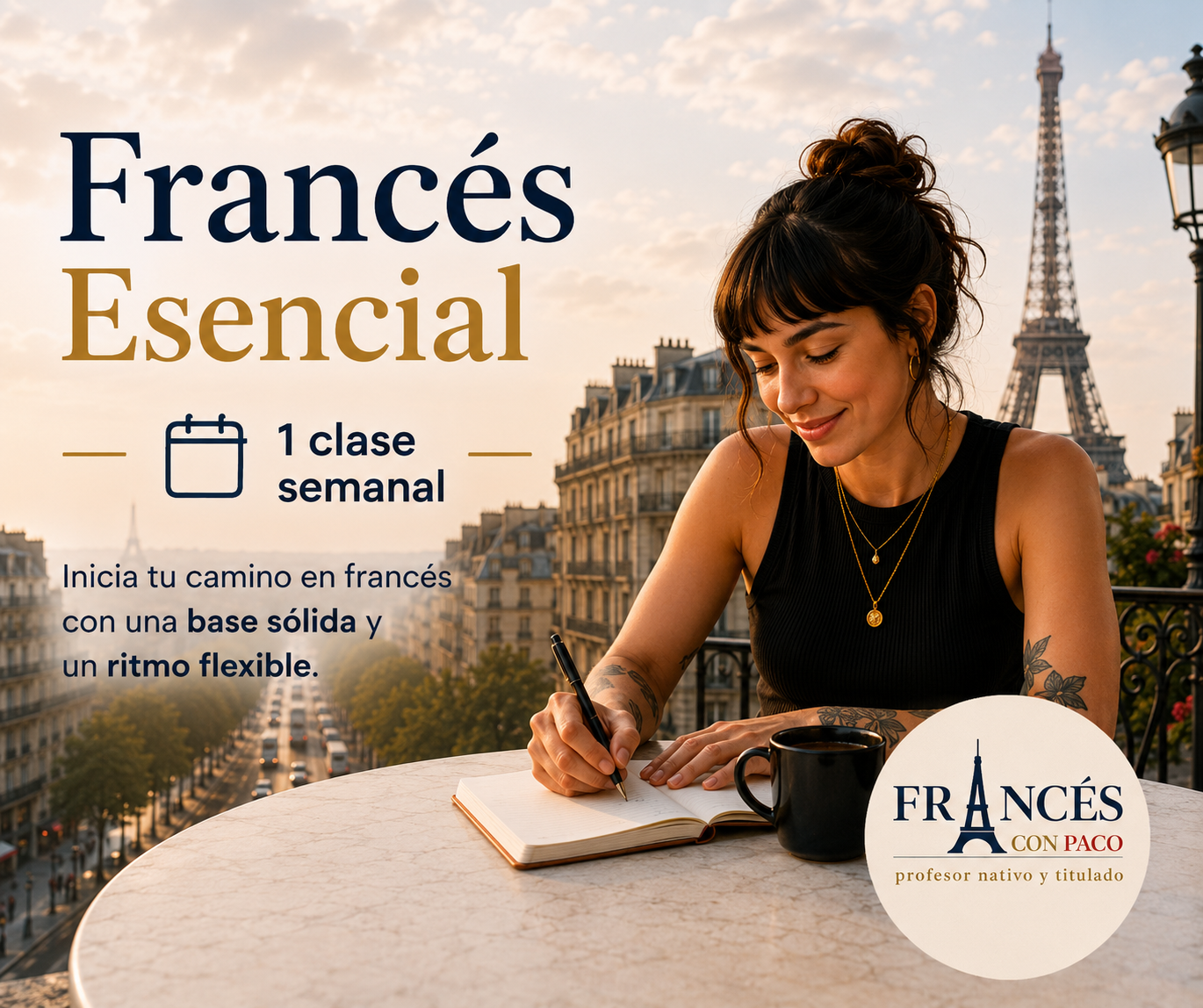 Clases de francés dinámicas y personalizadas para ganar fluidez, confianza y mejorar tu comunicación oral con un profesor nativo y titulado.