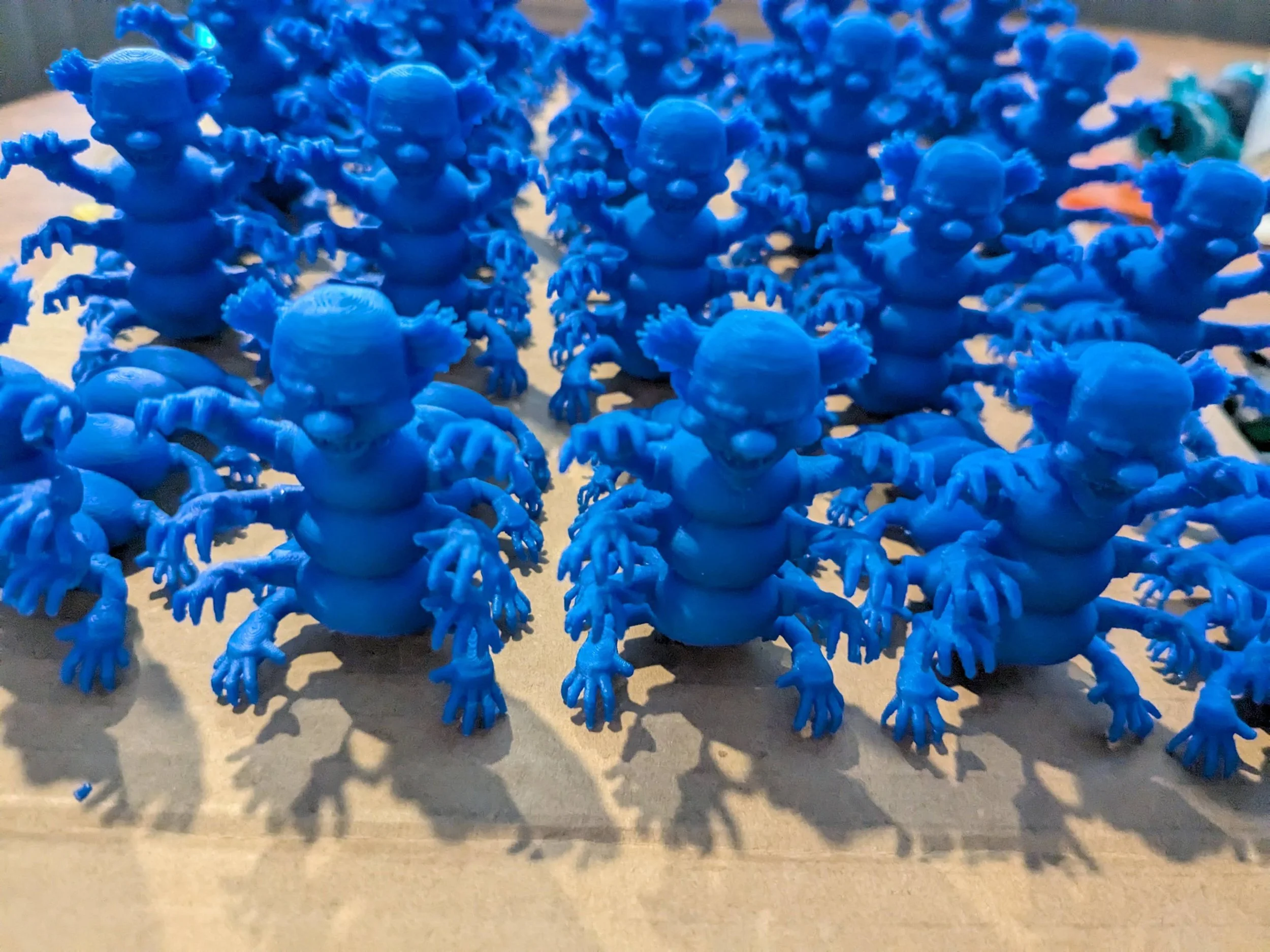 blue army of king clowns