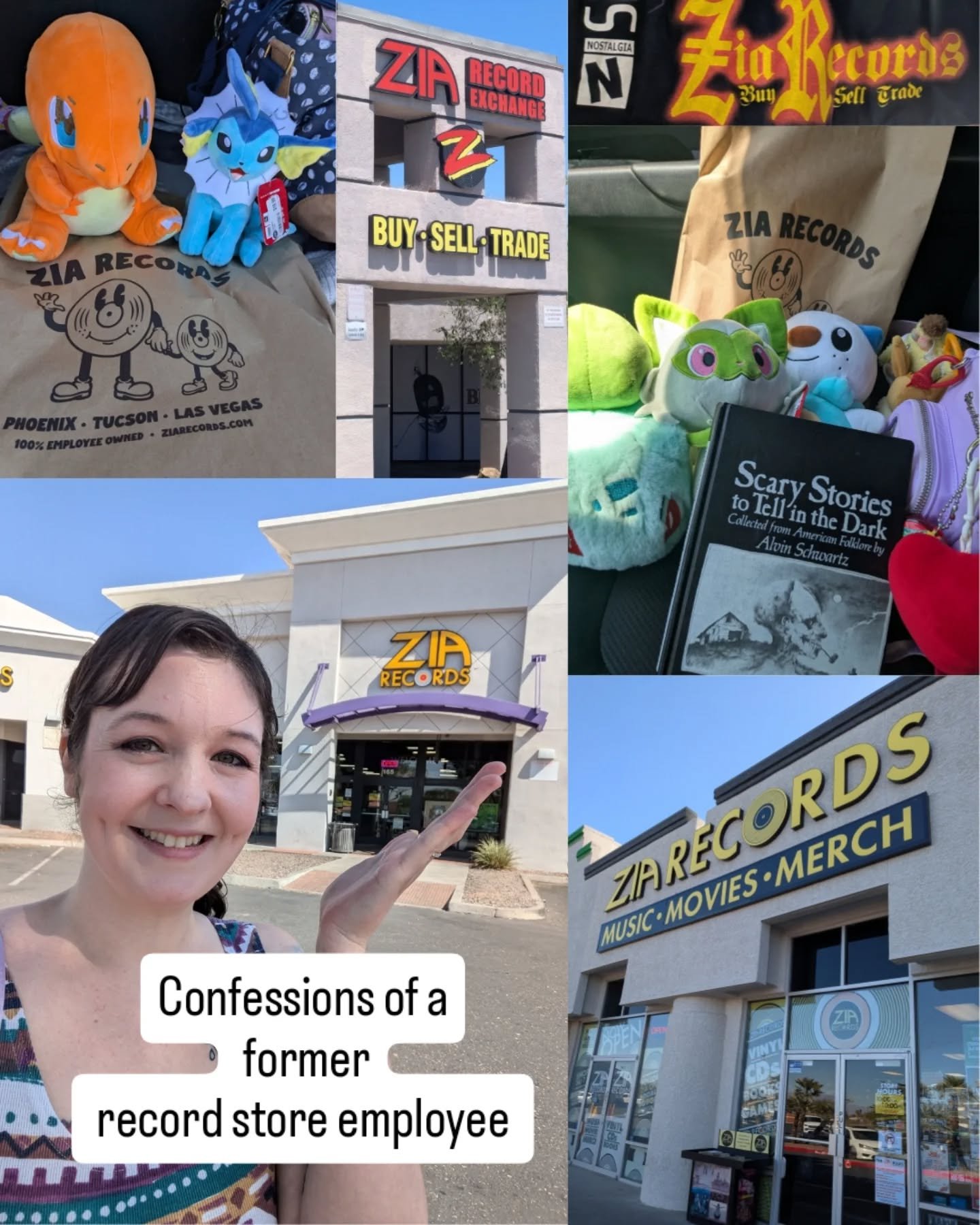 Day 16 of #sicksadapril26 is Record Store Rockers/Music

I worked at @ziarecords from 2010-2015 and, though that was a decade ago, I'd be lying if I said it didn't shape the person I am today. If you ever worked at a record store, you prob have been 