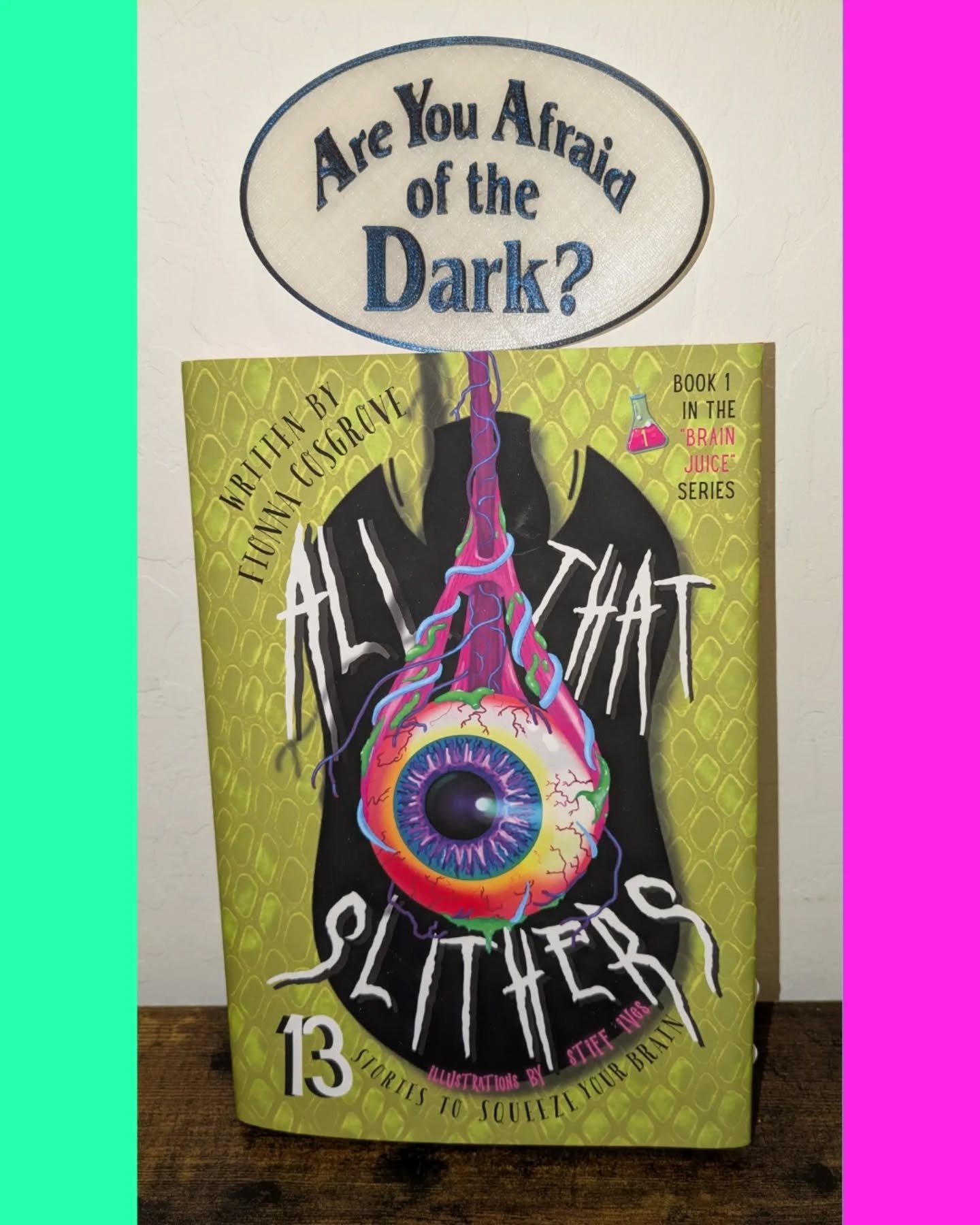 For Sick Sad April Day 15, oh oh oh it's Magic! ✨

You may be wondering, what "Are You Afraid of the Dark?" and "All That Slithers" by Fionna Cosgrove have in common?

Let's see...

✅ They both start with A 😇

✅ Terrifying storie