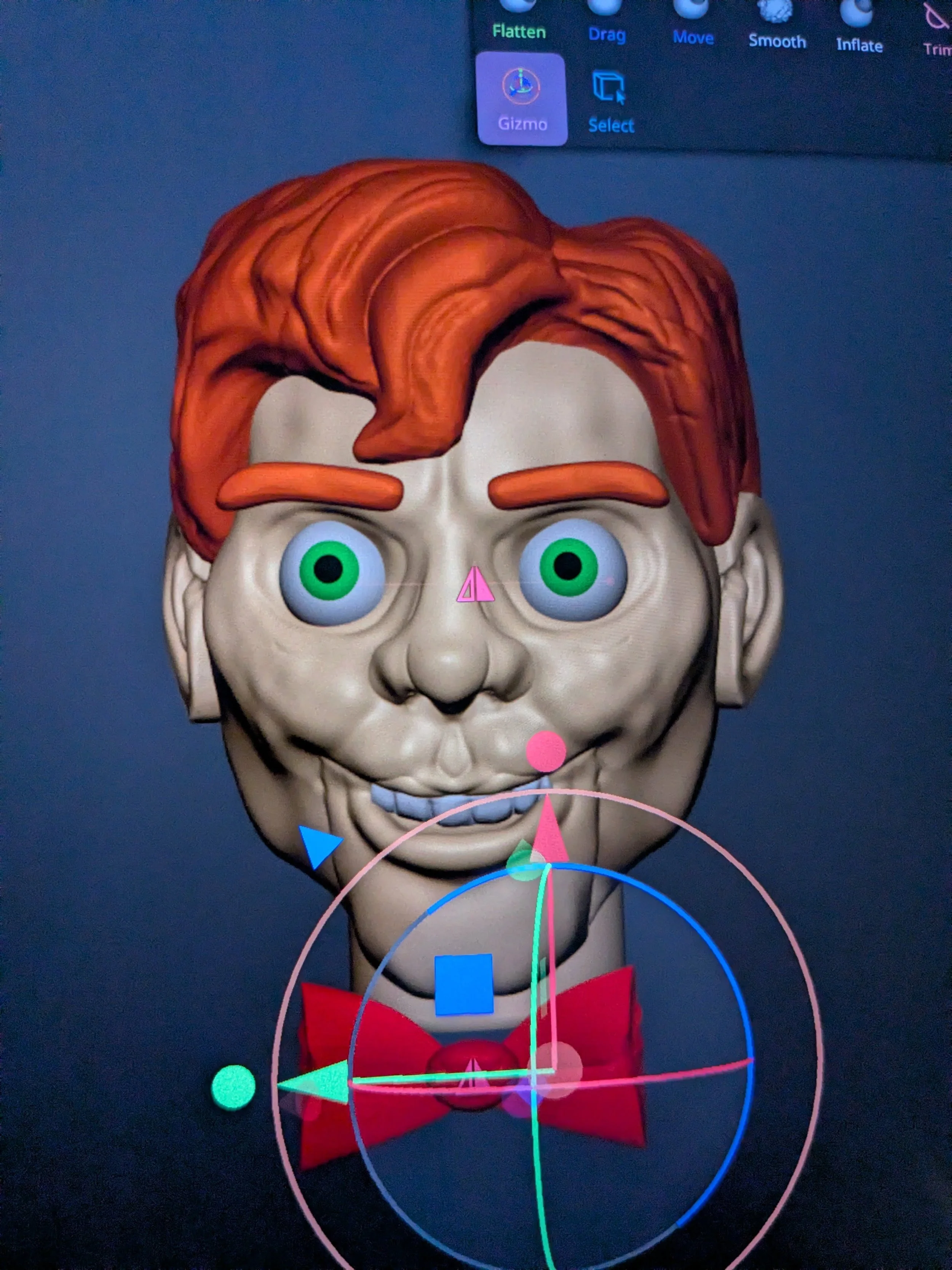 3D model of Slappy (design from goosebumps show)