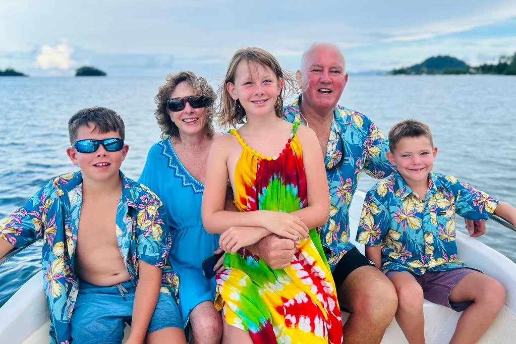 Taveuni Island with kids, parents and grandparents