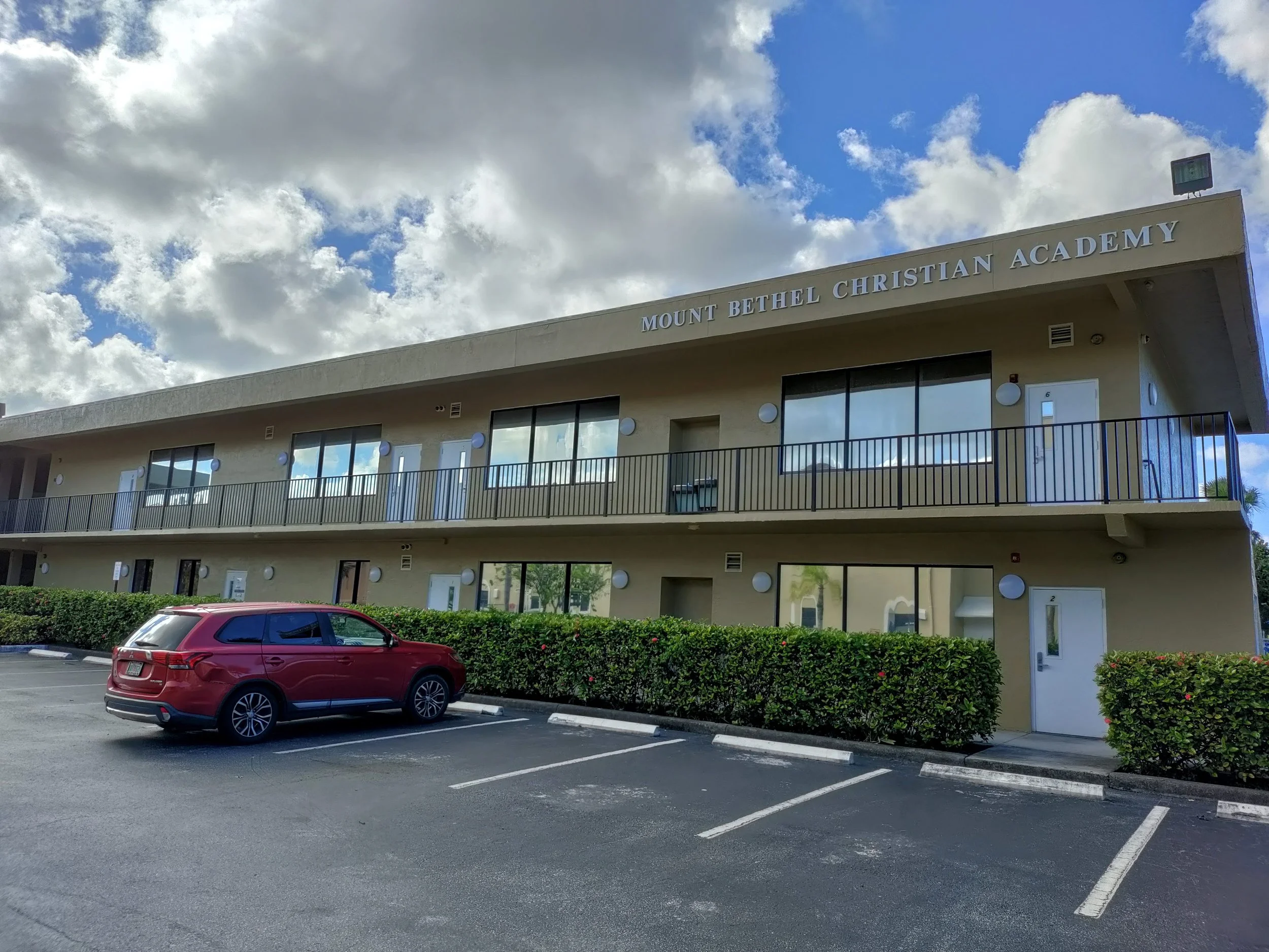 Fort Lauderdale Mount Bethel Christian Academy Exterior Painting