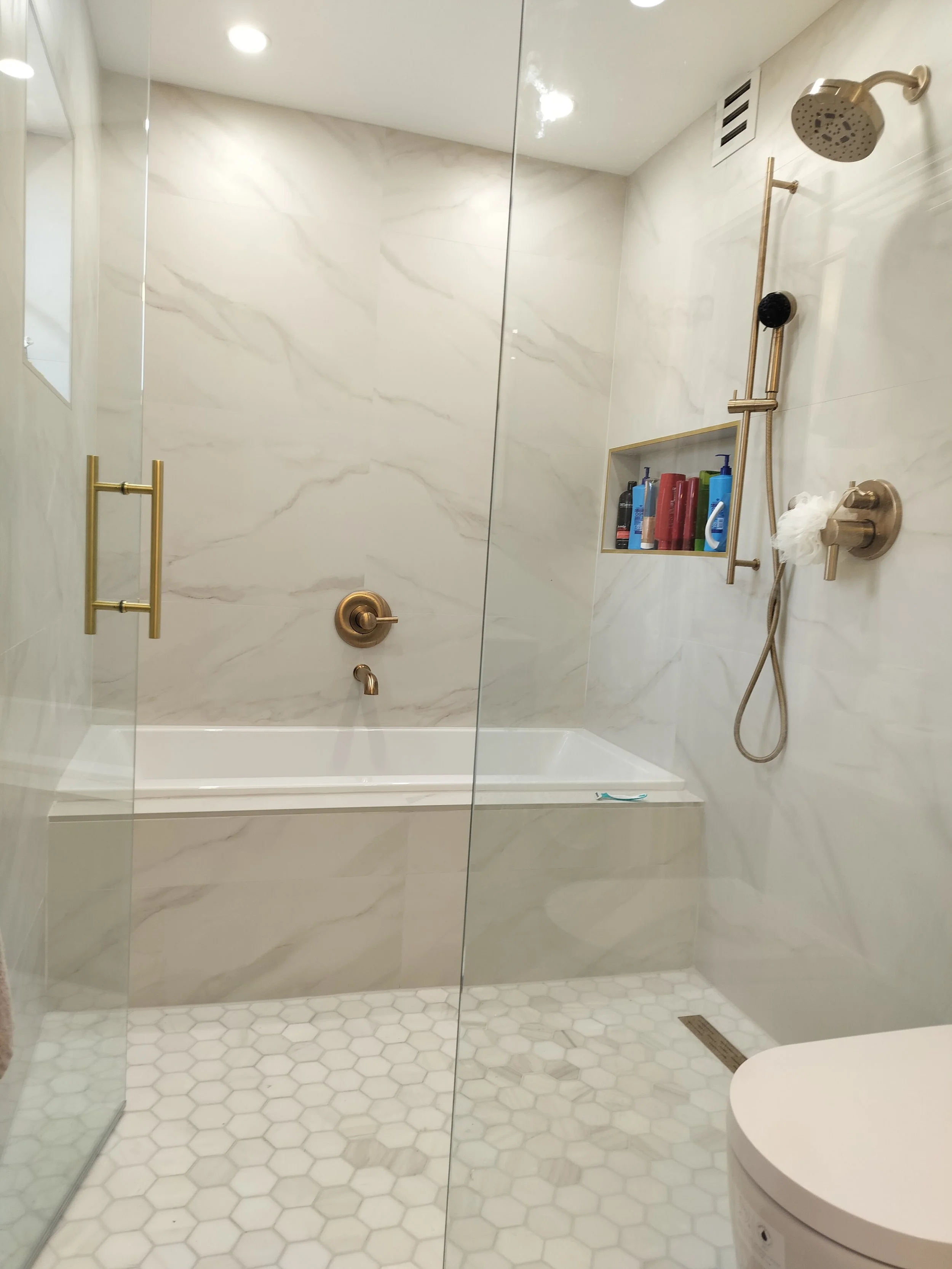 Miami Beach Master Bathroom Complete Remodeling