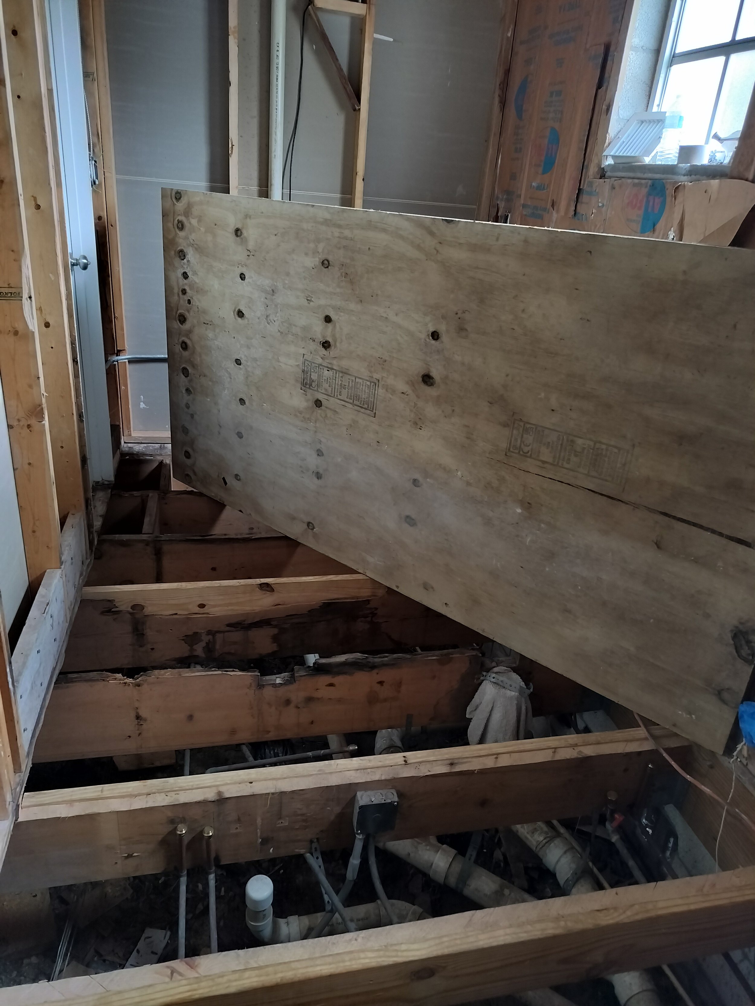 Master Bathroom Remodel in Miami Beach Framing