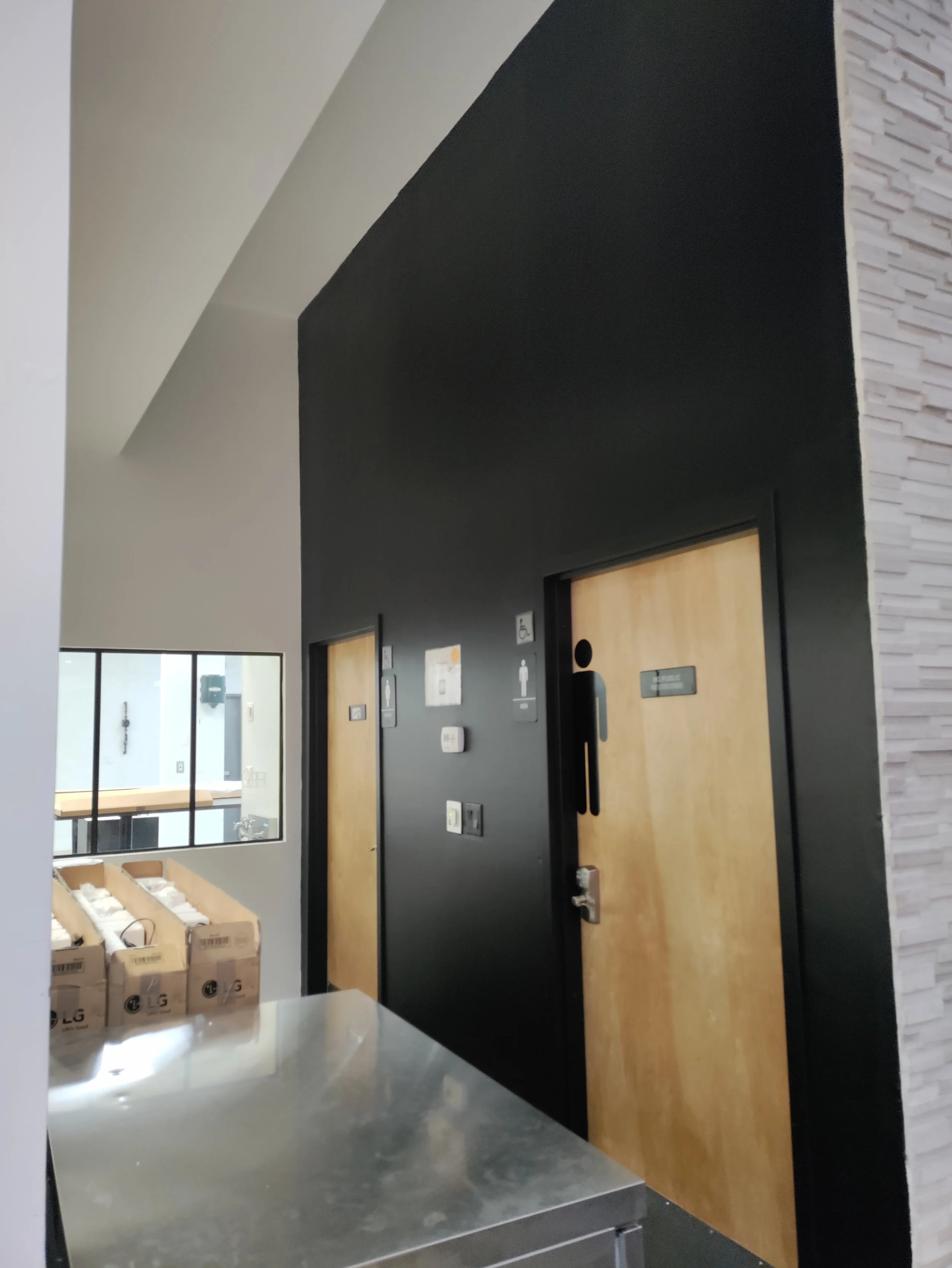 Interior Painting before, South beach Gelato