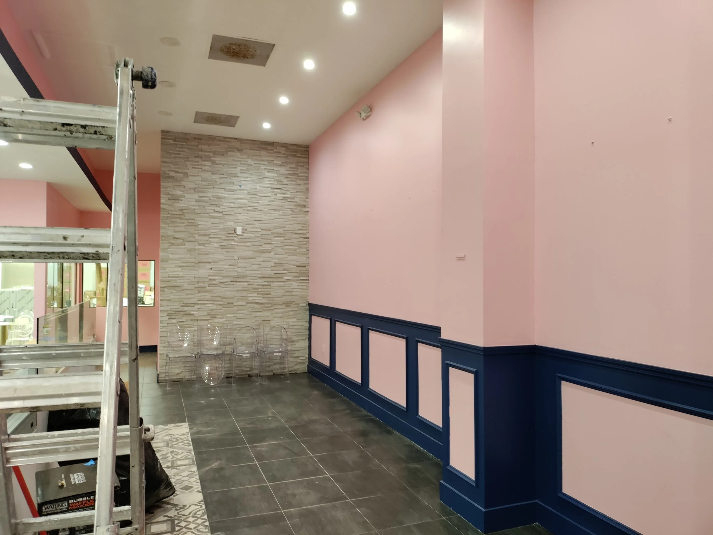 Interior Painting after, South beach Gelato