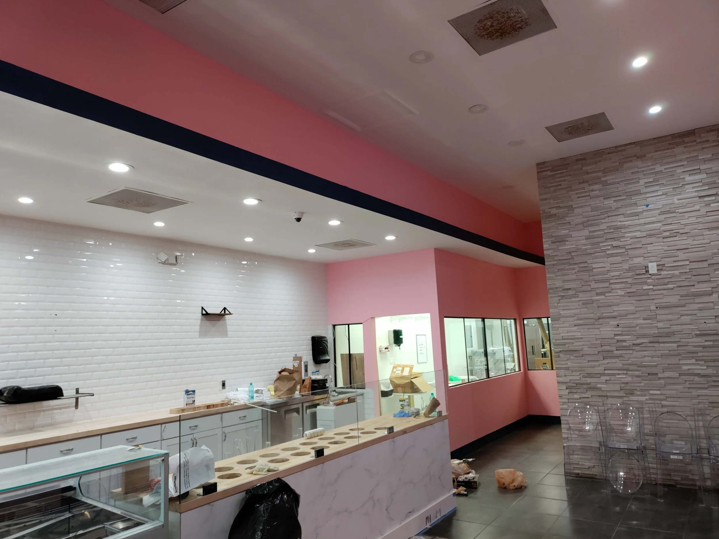 Interior Painting after, South beach Gelato