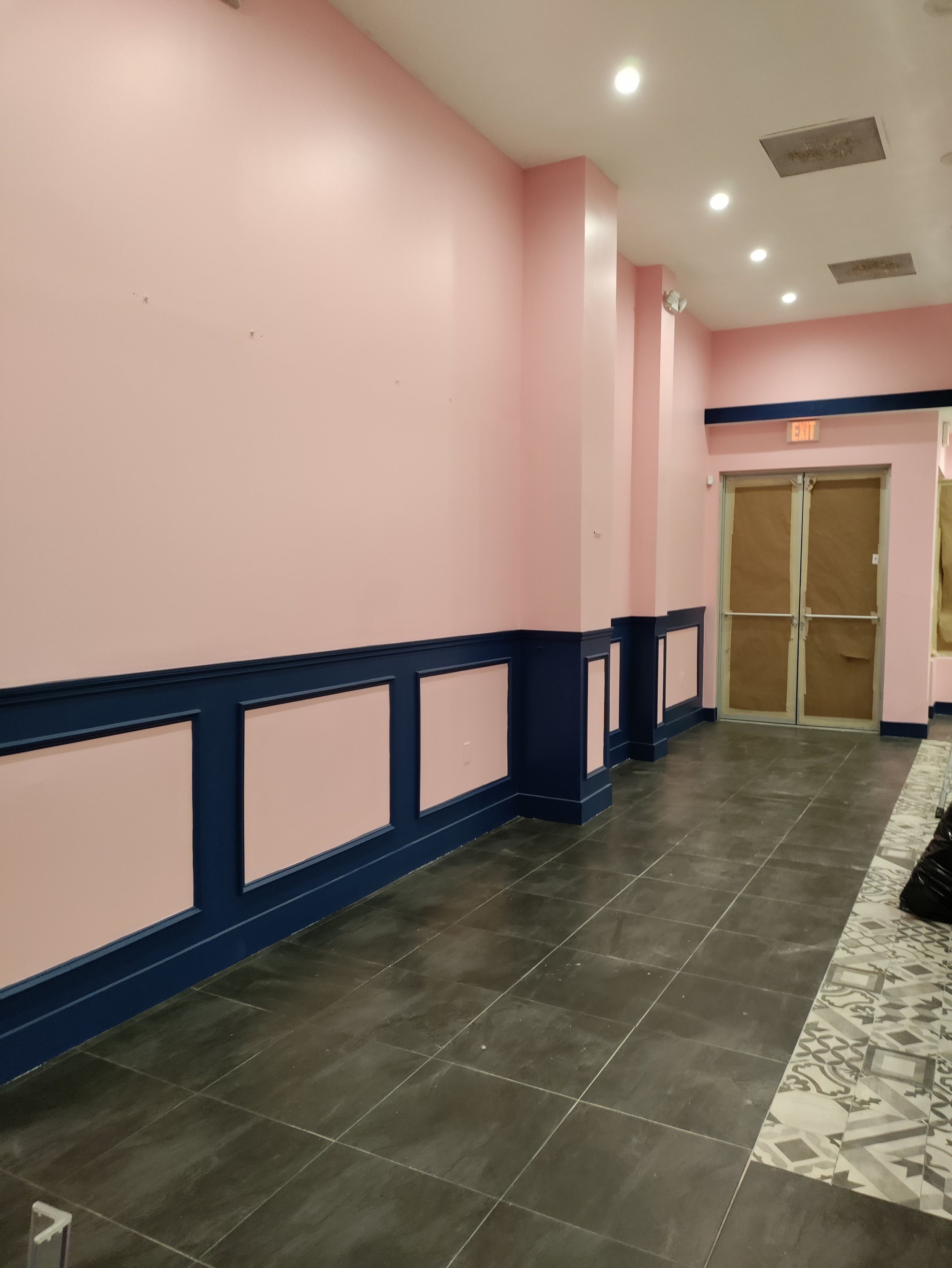 Interior Painting after, South beach Gelato