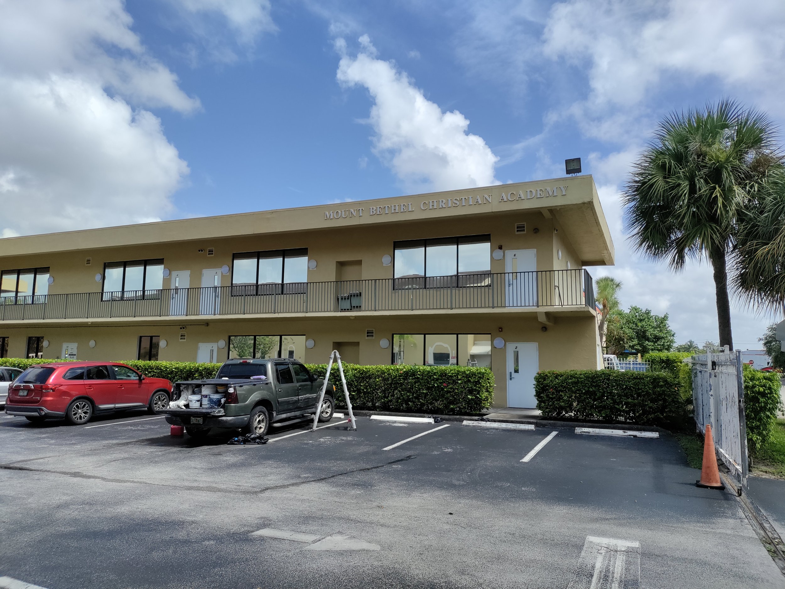 Fort Lauderdale Mount Bethel Christian Academy Exterior Painting