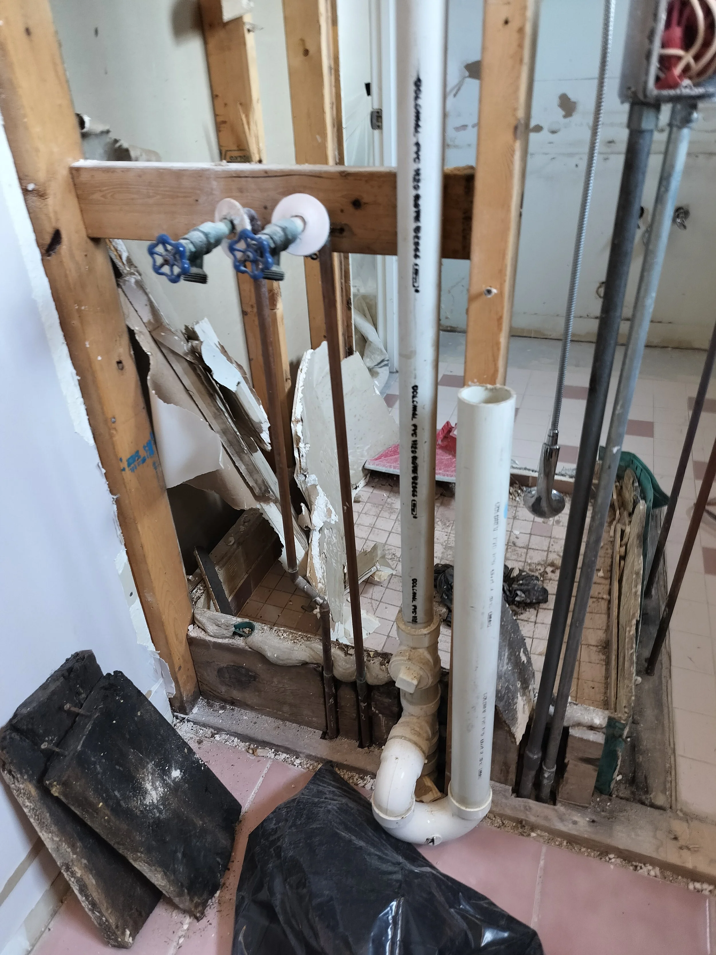 Master Bathroom Remodel in Miami Beach Demolition