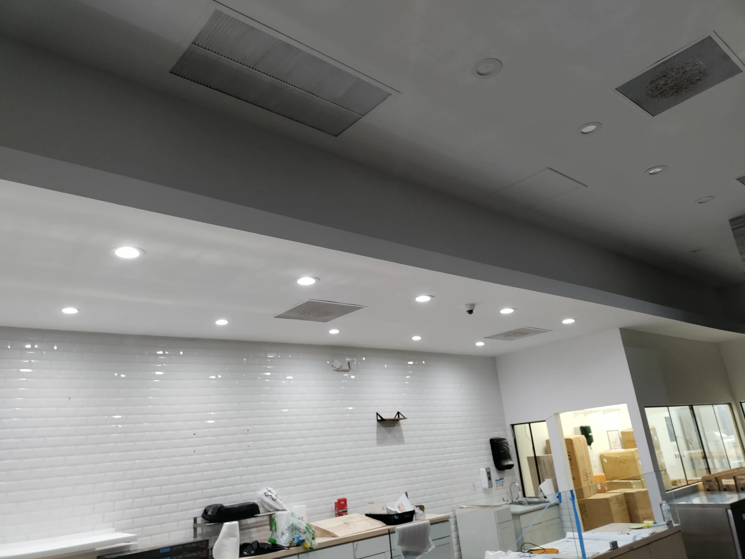 Interior Painting before, South beach Gelato