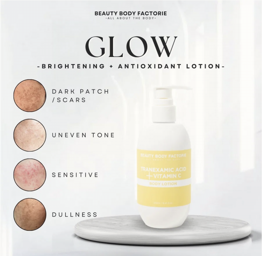 Beauty body factory Tranexamic Acid and Vitamin C body lotion