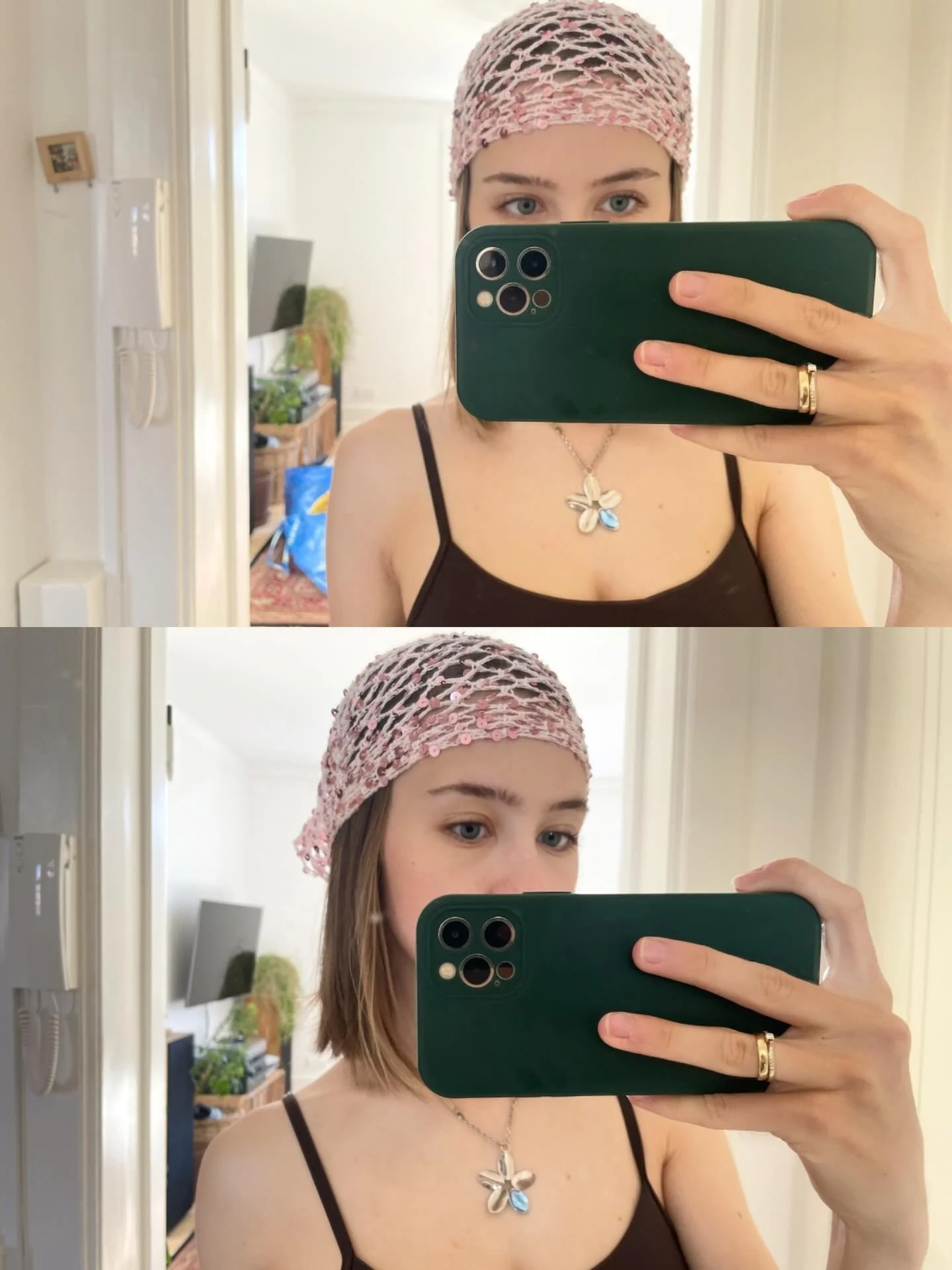 sequin bandana
💕💕💕