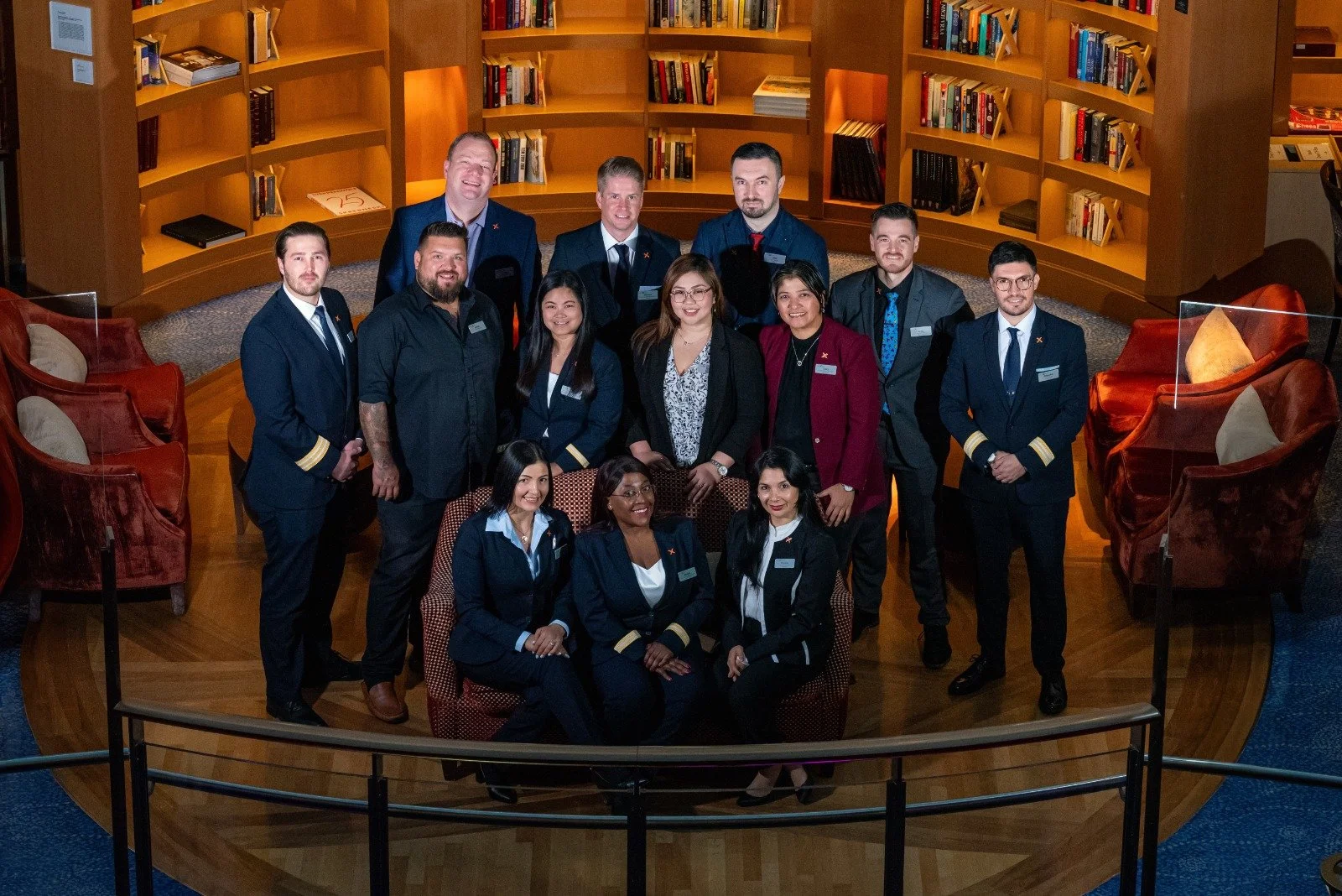 All the Revenue Managers on the Celebrity Eclipse