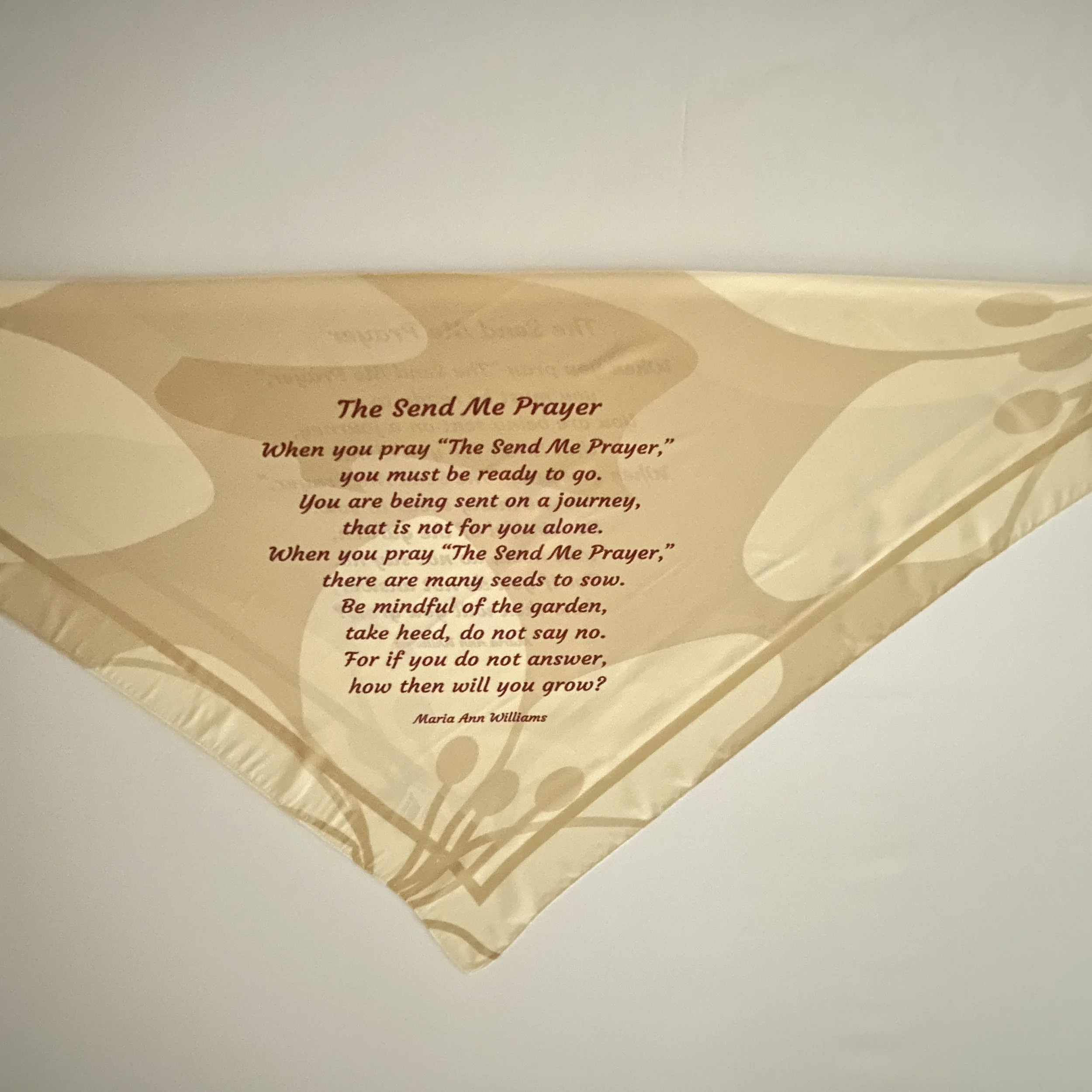 Send Me Prayer — Polyester Scarf
